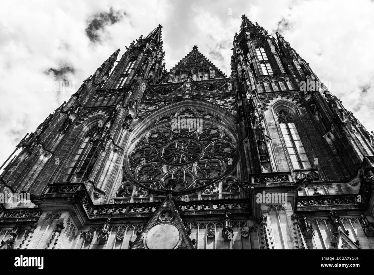 Old castle in Prague Czech Republic Stock Photo