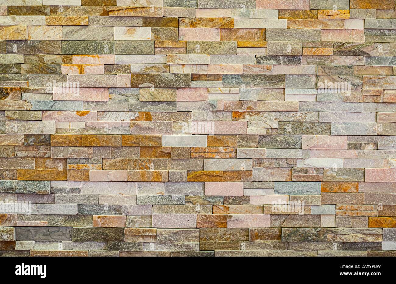 Colorful marble brick wall background texture Stock Photo - Alamy