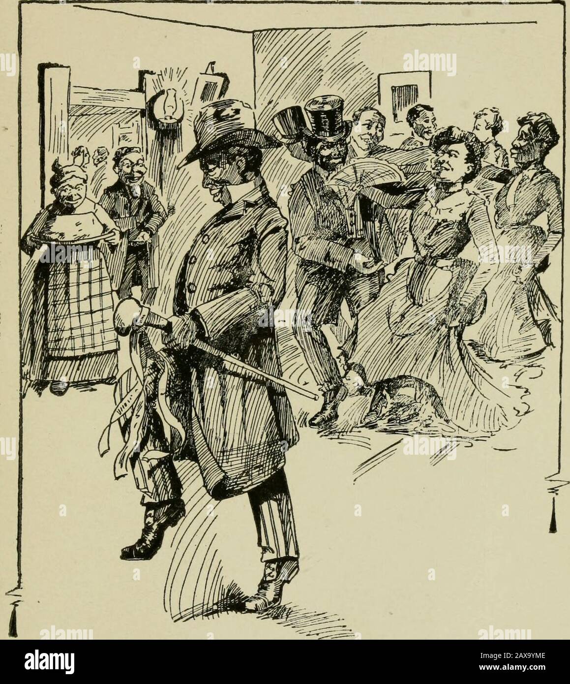 Harvest of thoughts . with kisses,Playin evry sort o game; Aunt Matilda —  Susies mother,Smilin, in the parlor came. In her han she held a waiter, With  a cake ofnormous size; Coated
