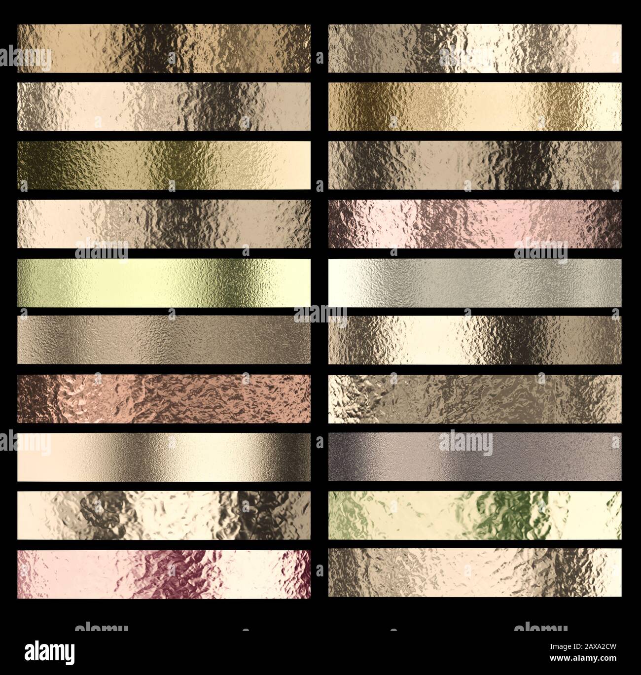 collection of goldcolored textures with different textures and sizes