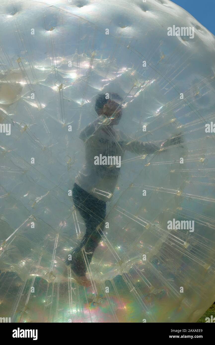 Rolling inside ball hires stock photography and images Alamy