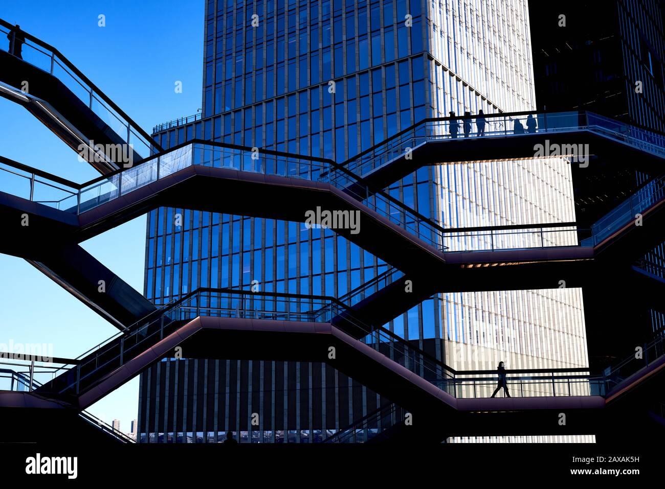 The Vessel in Hudson Yards, New York Stock Photo