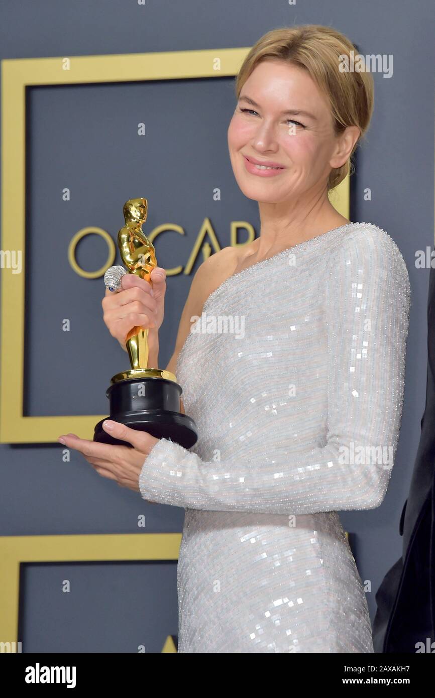 Los Angeles USA 09th Feb 2020 Renee Zellweger Best Actress In los-angeles-usa-09th-feb-2020-renee-zellweger-best-actress-in