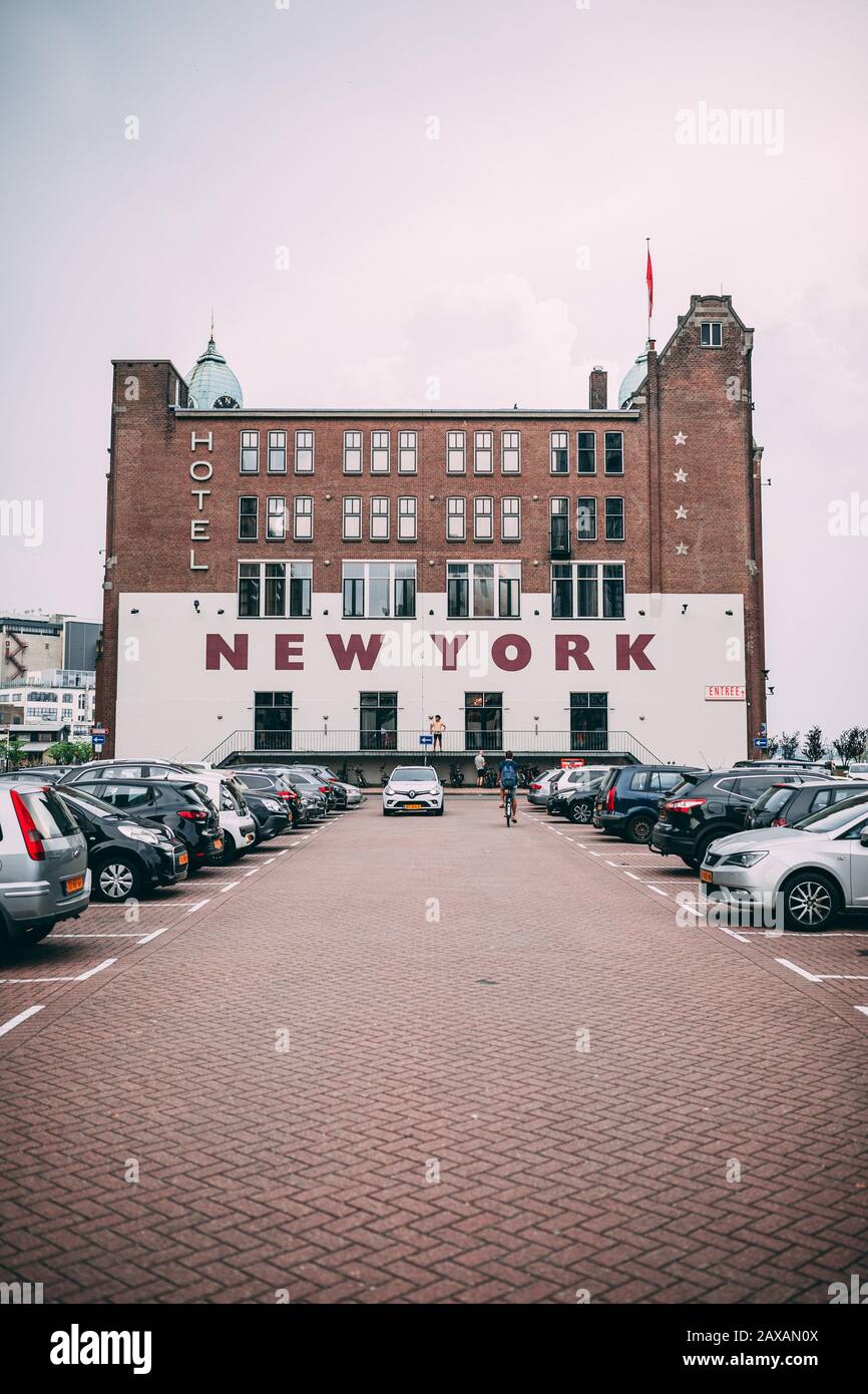Hotel New York, Kop van Zuid, Rotterdam, Holland Stock Photo