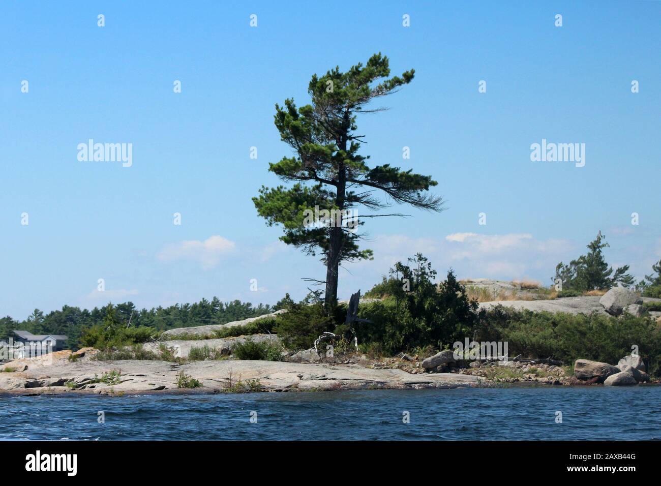 Thirty Thousand Islands of Georgian Bay Stock Photo