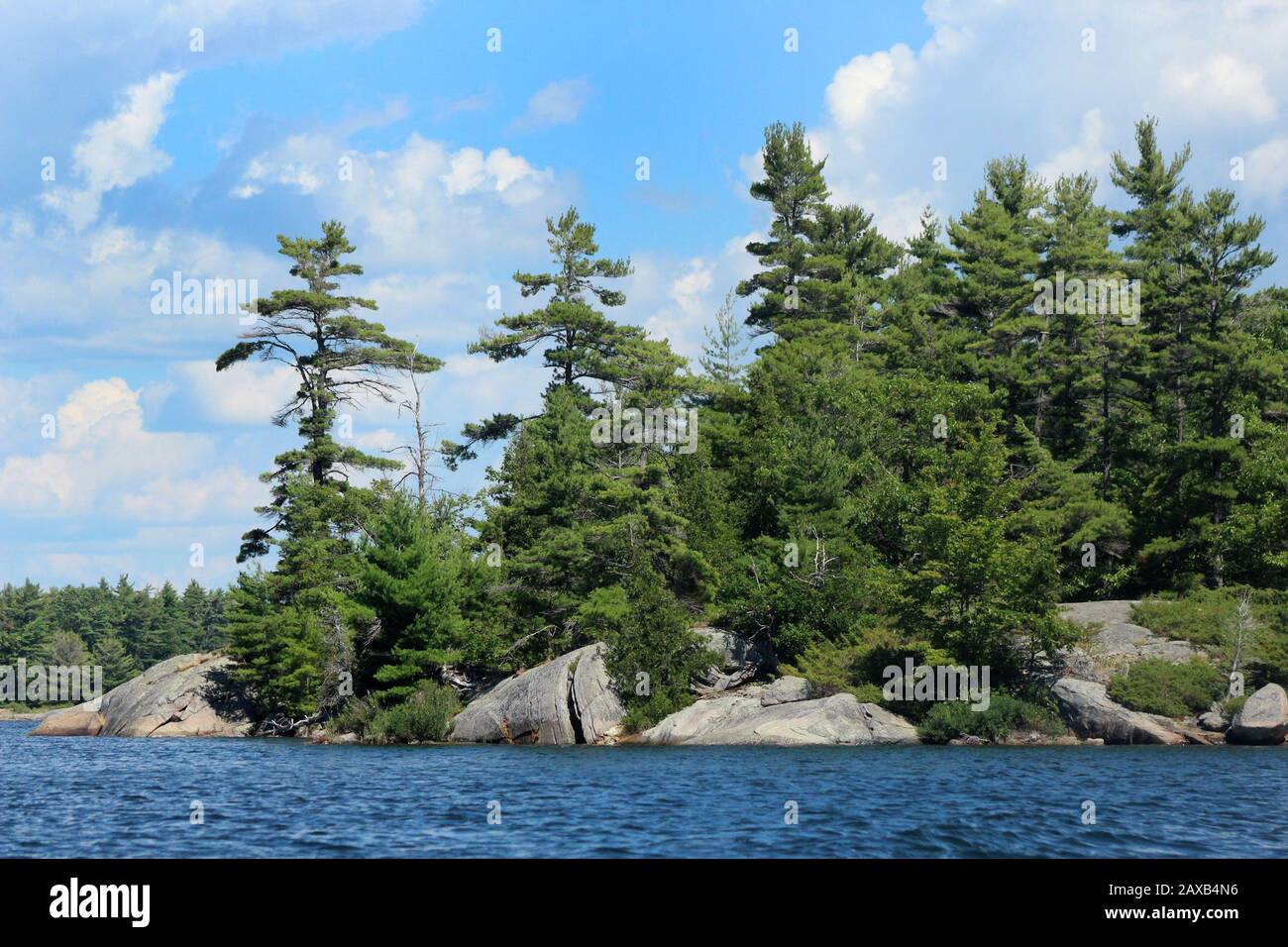 Thirty Thousand Islands of Bay Stock Photo Alamy