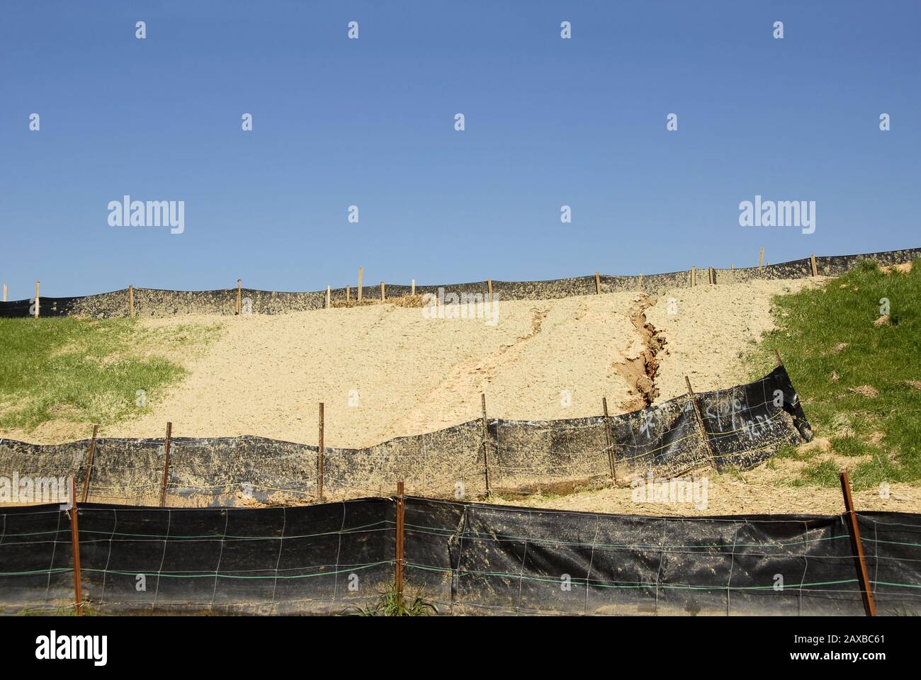 Erosion Control On A Construction Site Stock Photo Alamy Erosion Control On A Construction Site Stock Photo Alamy