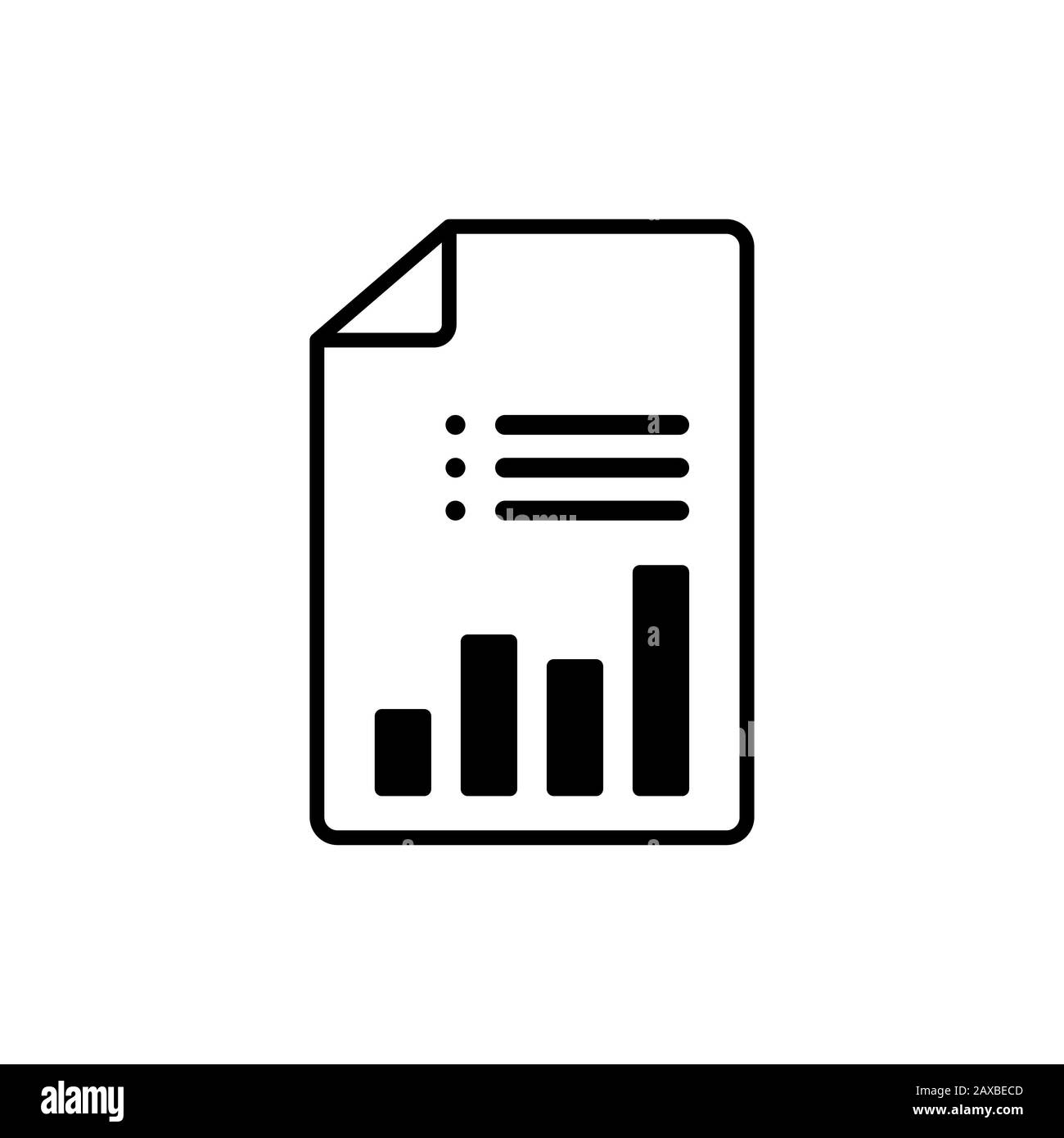 Graphic document or report with chart. Paper reporting. Paper audit Chart Paper Graphic