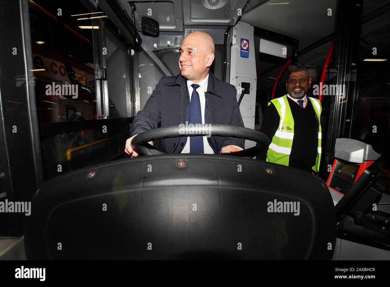 Javid Driver Birmingham central bus garage hi-res stock photography and images - Alamy