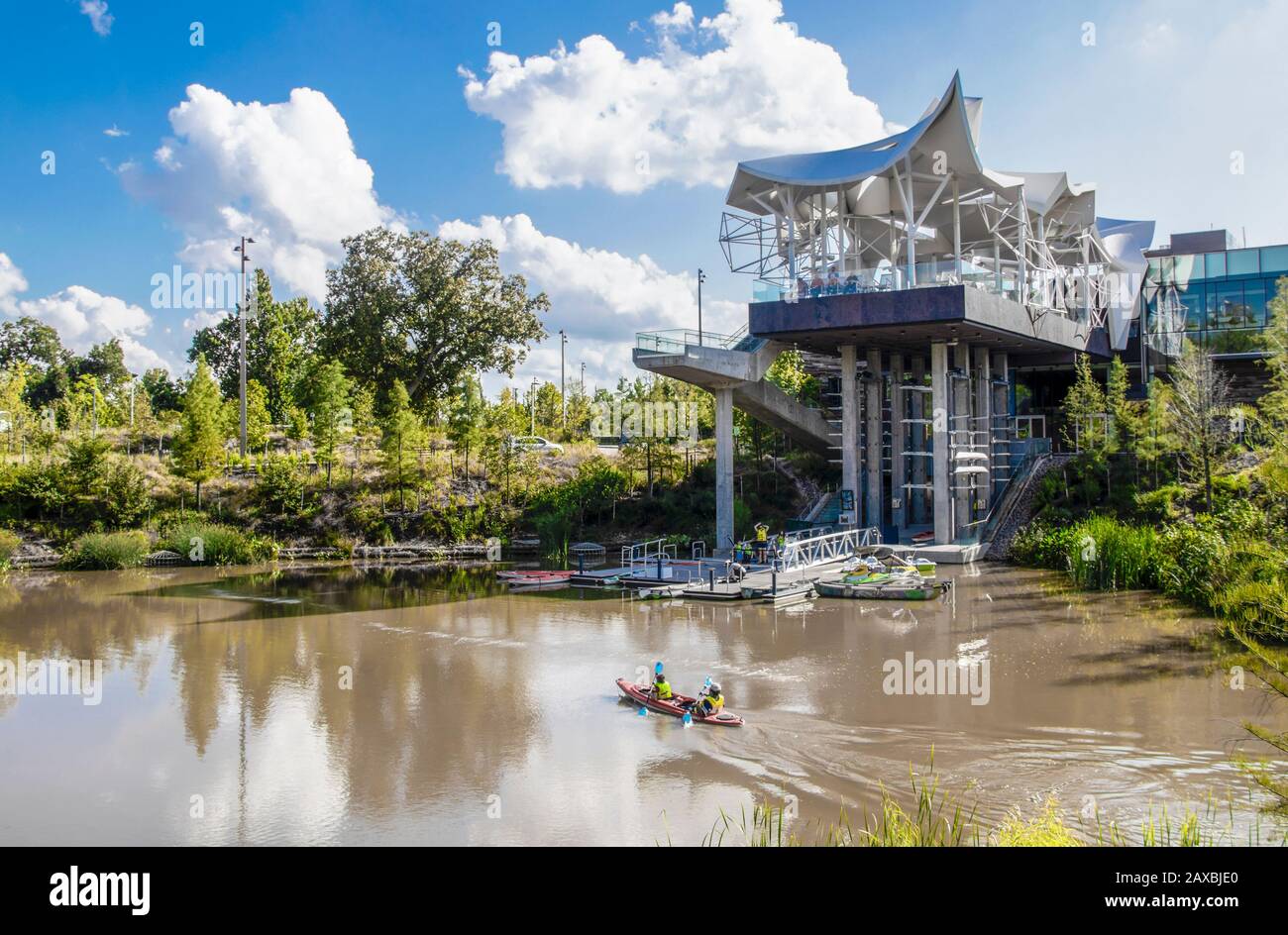 Tulsa USA 8282019 The Gathering Place Award winning public park in
