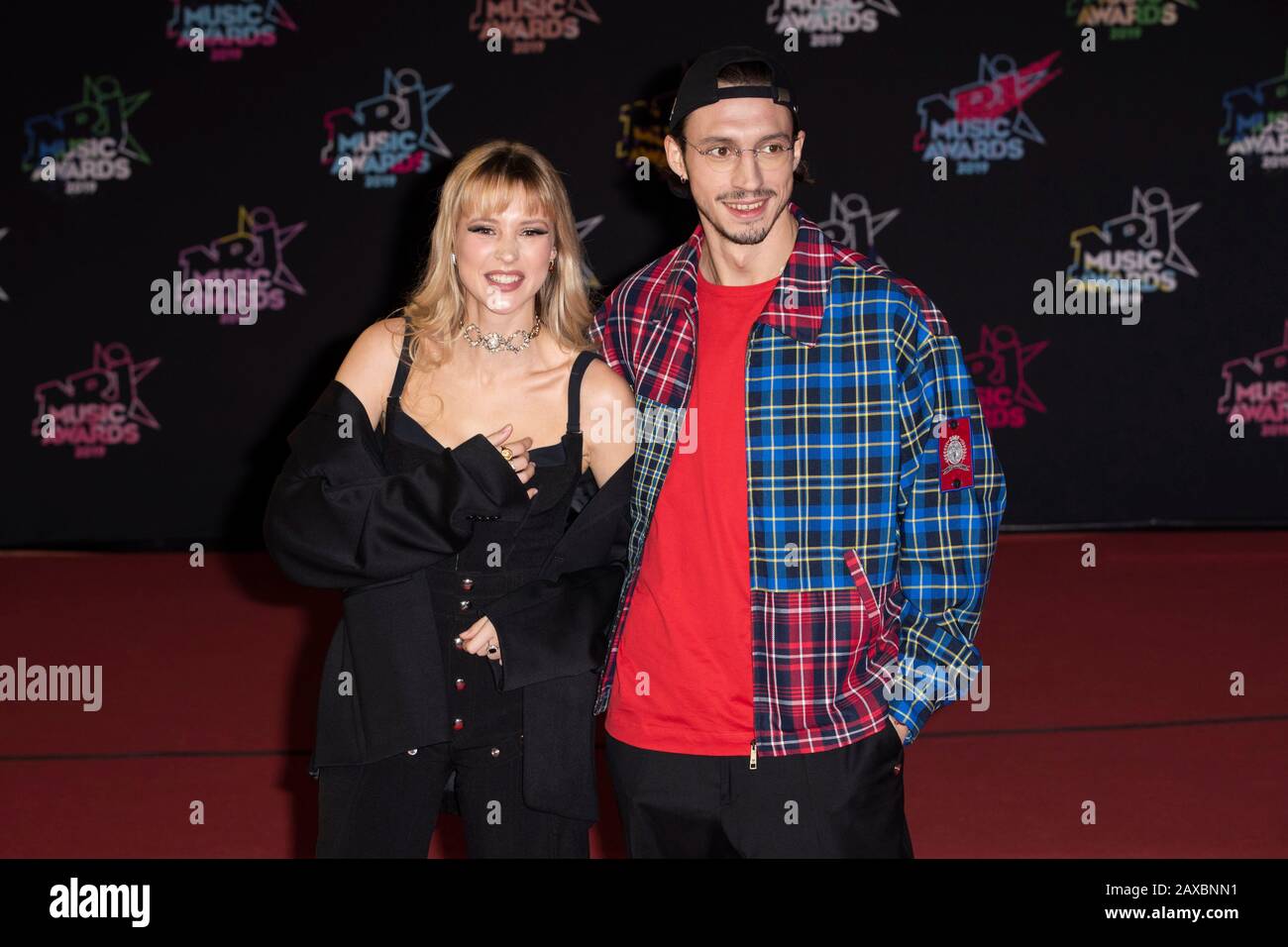 Angele And Romeo Elvis On The Red Carpet Before The 2019 Nrj Music Awards Ceremony In Cannes South Eastern France At The Palais Des Festivals Con Stock Photo Alamy