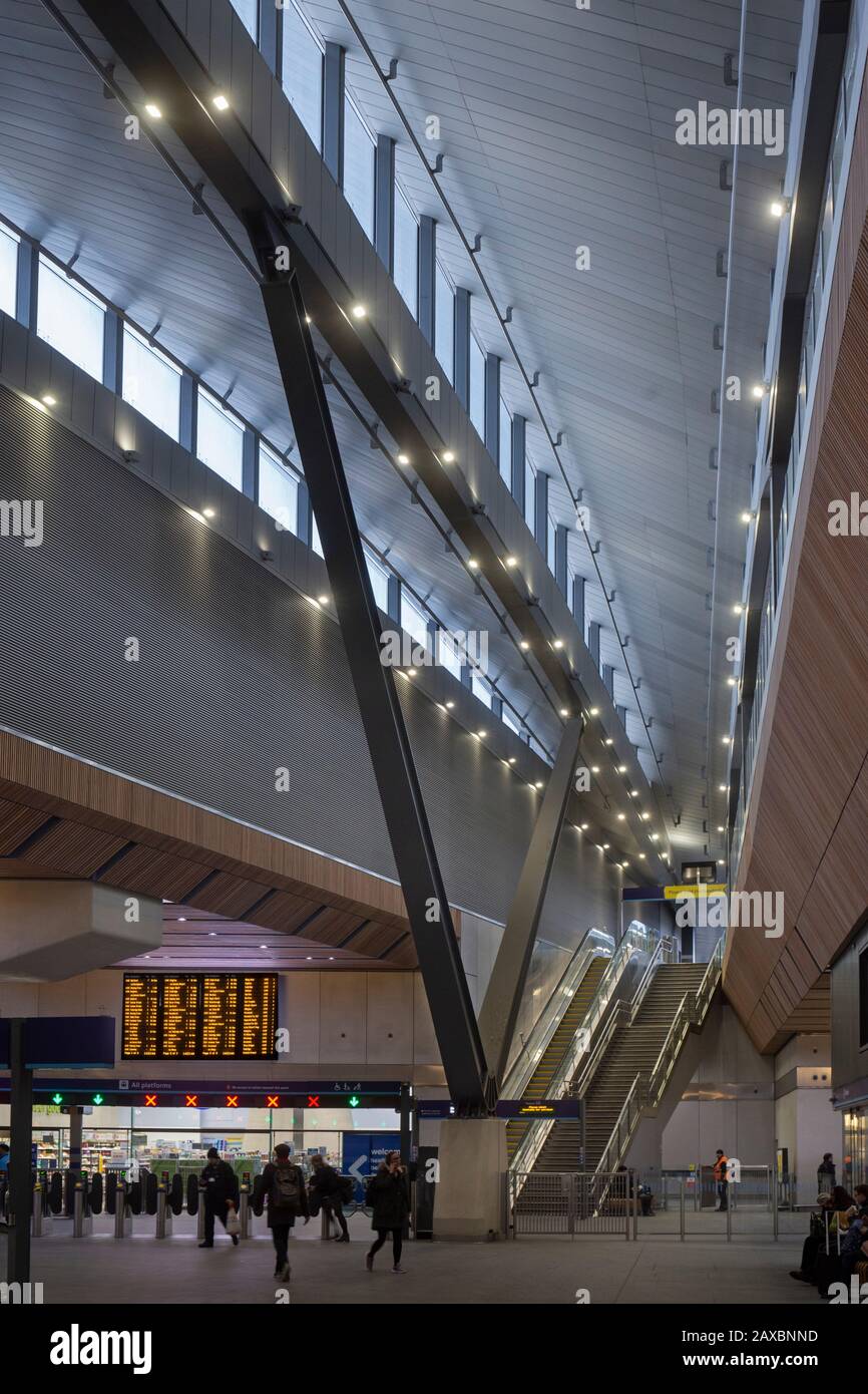 London Bridge railway station,London,England Stock Photo