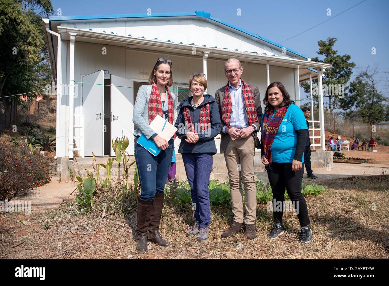 Nepal. 04th Feb, 2020. Elke Wisch, UNICEF representative for Nepal
