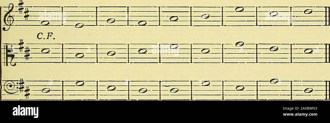 Triple Counterpoint Exercisesin hi-res stock photography and images - Alamy