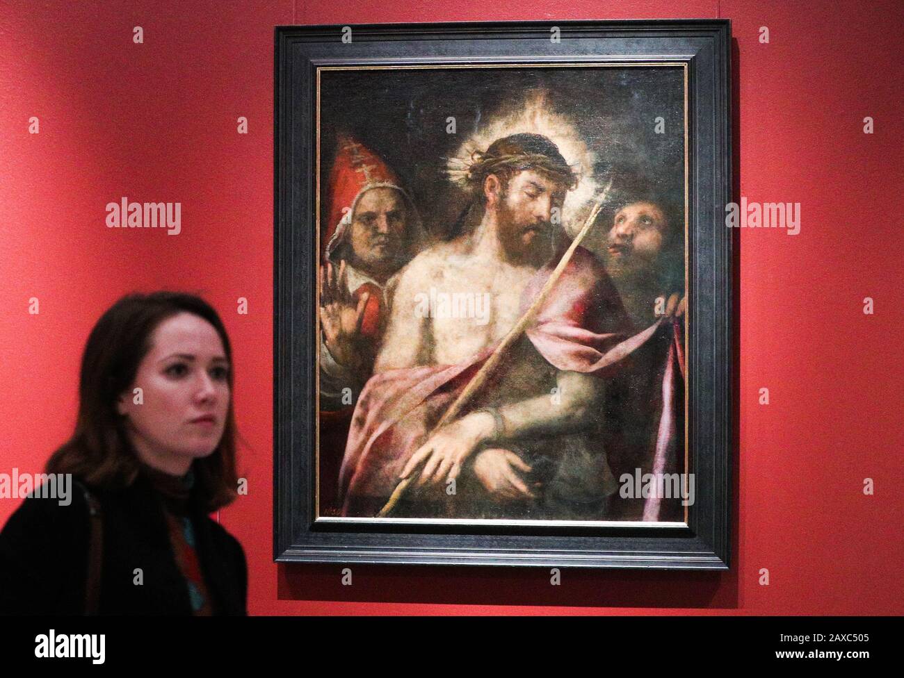 Moscow Russia February 11 2020 Ecce Homo A 16th Century