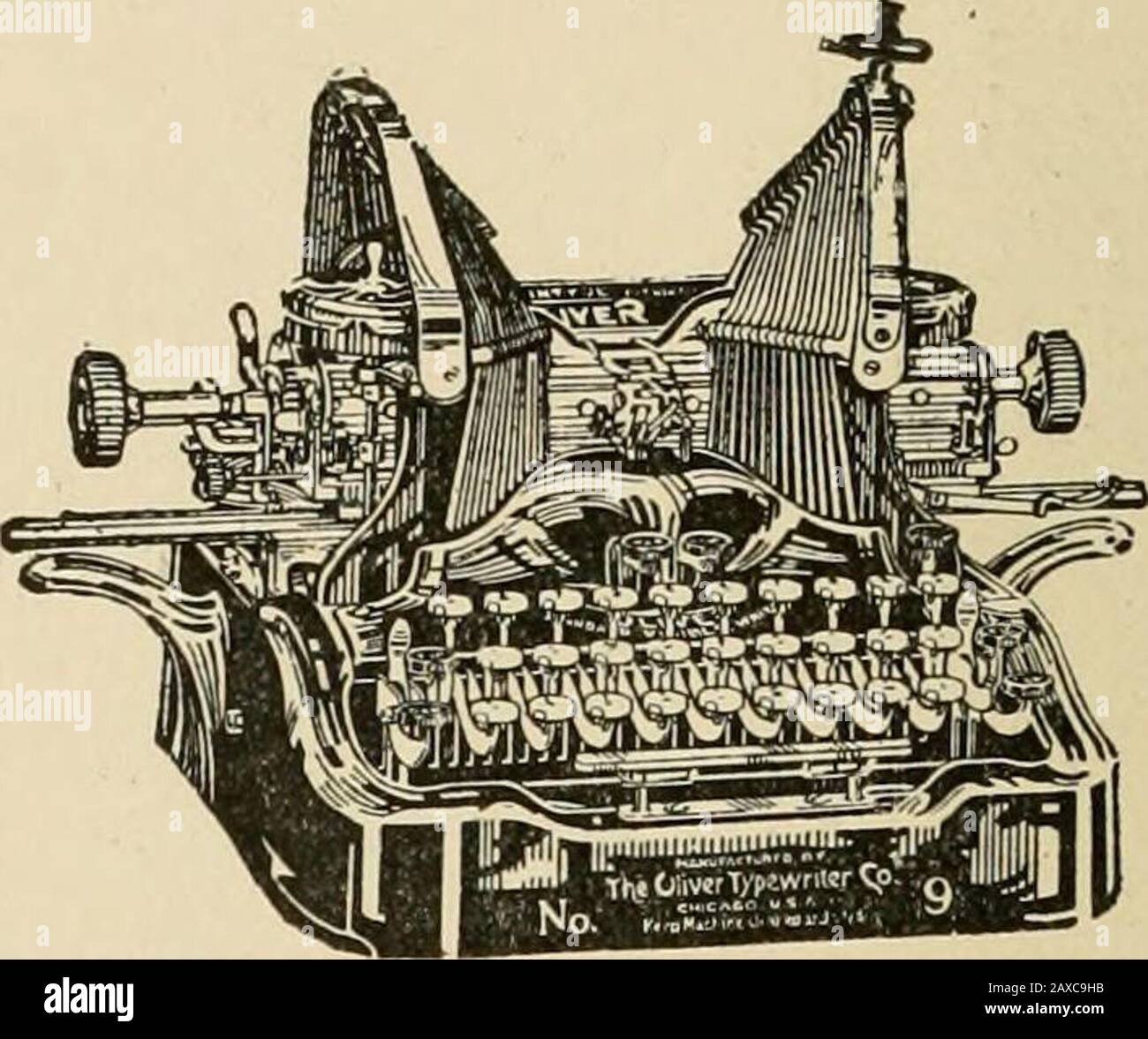 Gleanings in bee culture . Vol. XLIY MARCH 1, 1916 No. 5 A New Model Typewriter OLIVES/ The Standard Visible Writer M^^^ BUY IT NOW! Yes, the crowning typewriter triumph is here! It is just out—and comes years before experts expecied it.For makers have striven a Hfe-time to attain this ideal machine.And Ohver has won again, as we scored when we gave the ivorldits first visible writing. There is truly no other typewriter on earth like this newOliver 9. Think of touch so light that the tread of a jtittenwill run the keys!. Caution! Warning! This brilliant new Oliver comes atthe old-time price. I Stock Photo