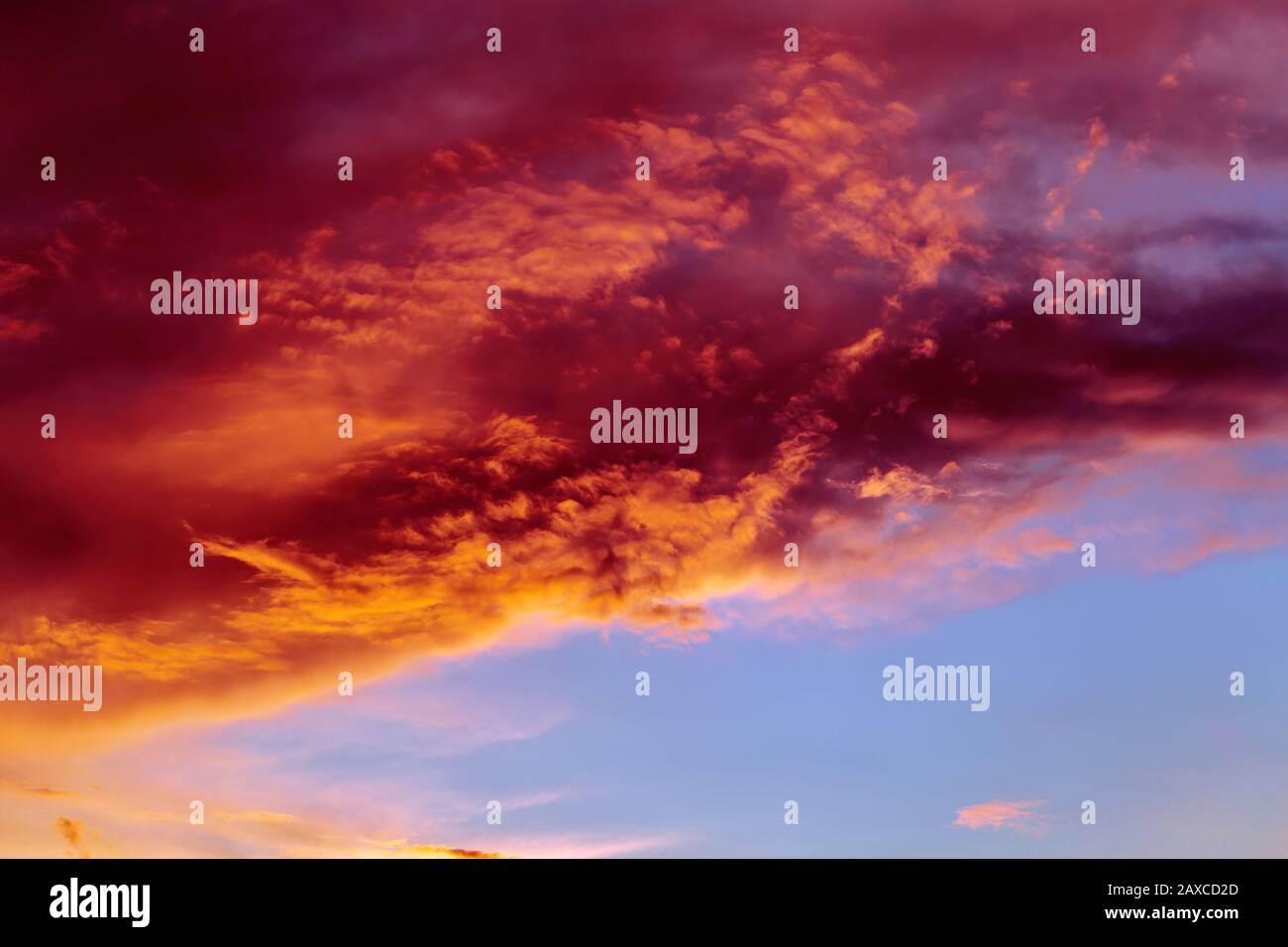 Abstract dark red clouds sky background Stock Photo Alamy