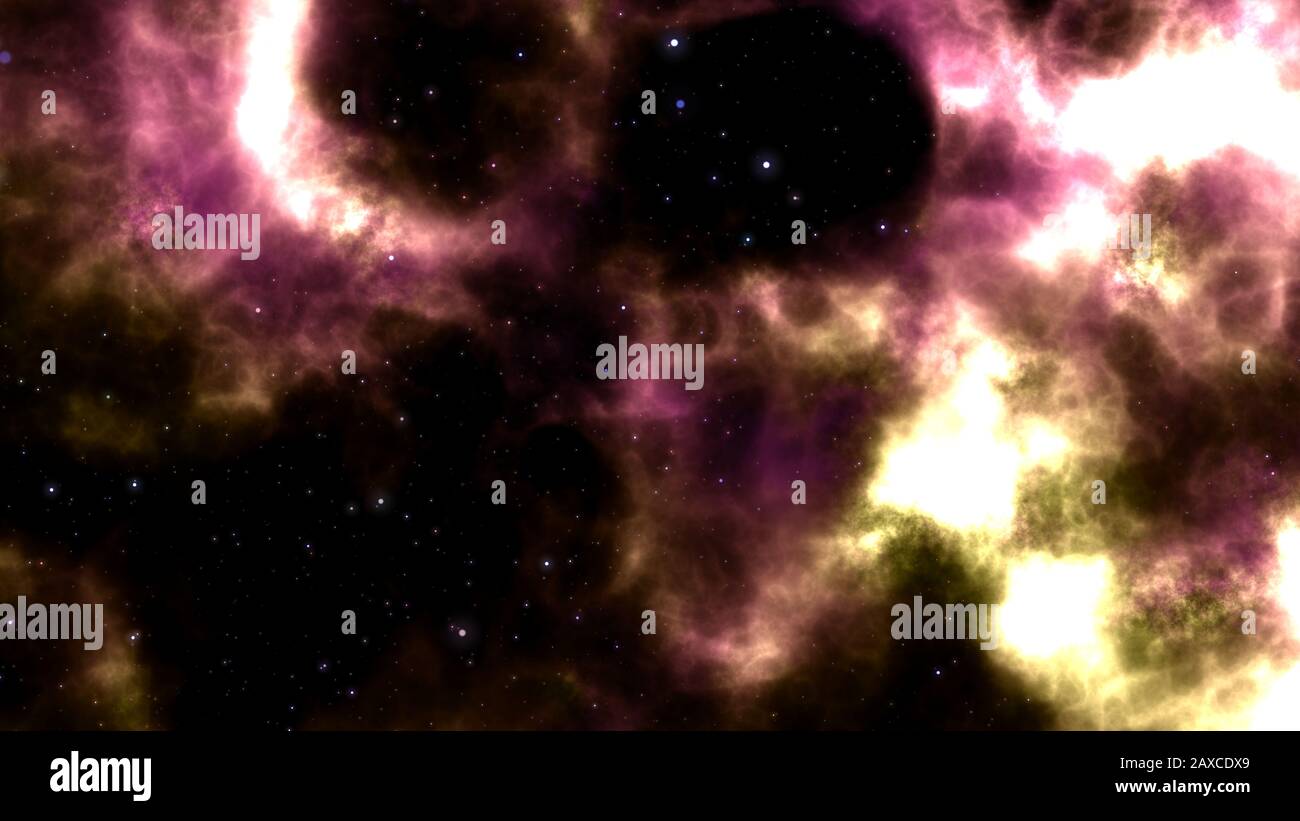 Universe filled with stars, nebula and galaxy Stock Photo - Alamy