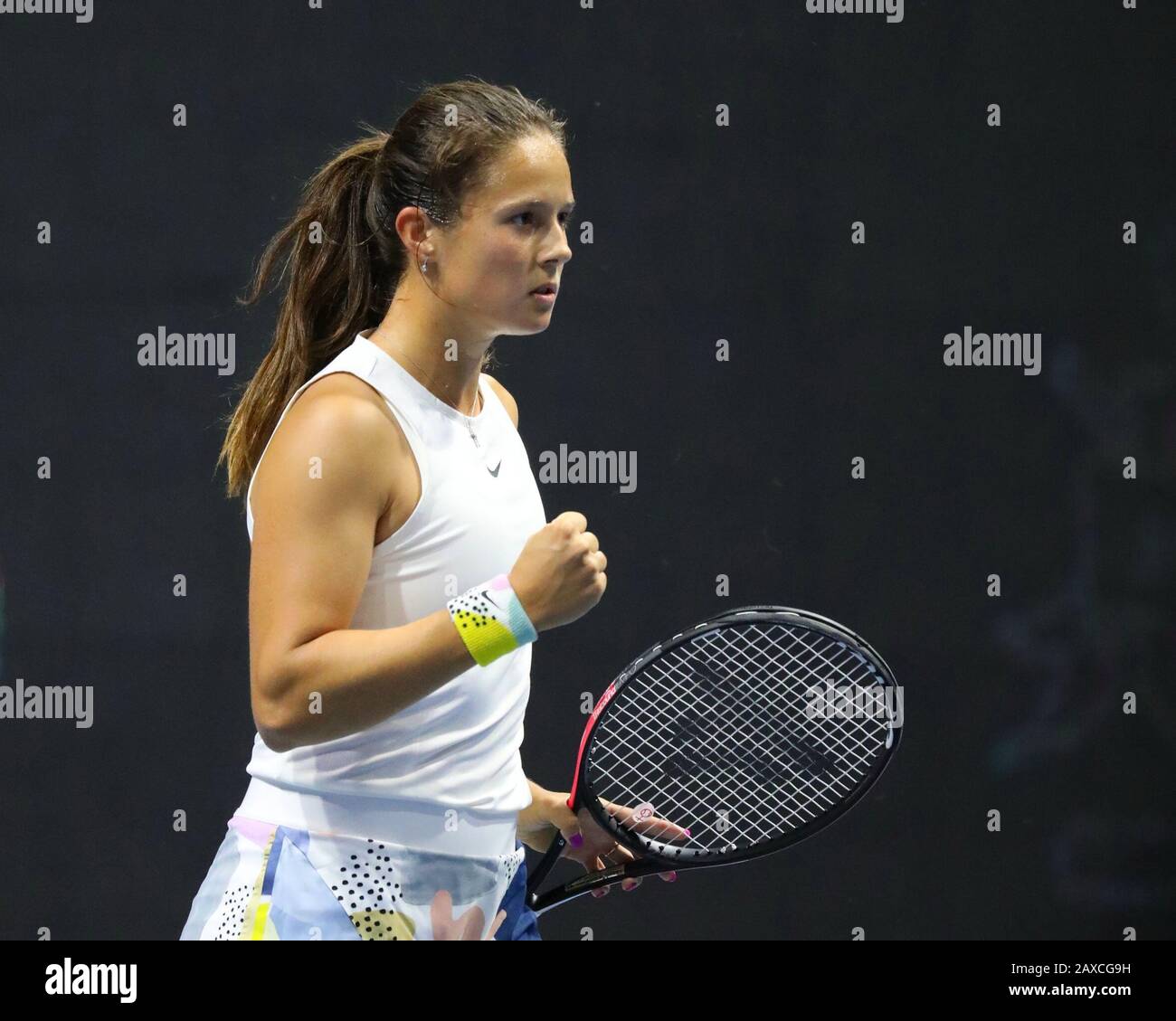 Russian Federation. Saint-Petersburg. Tennis. Women's singles first