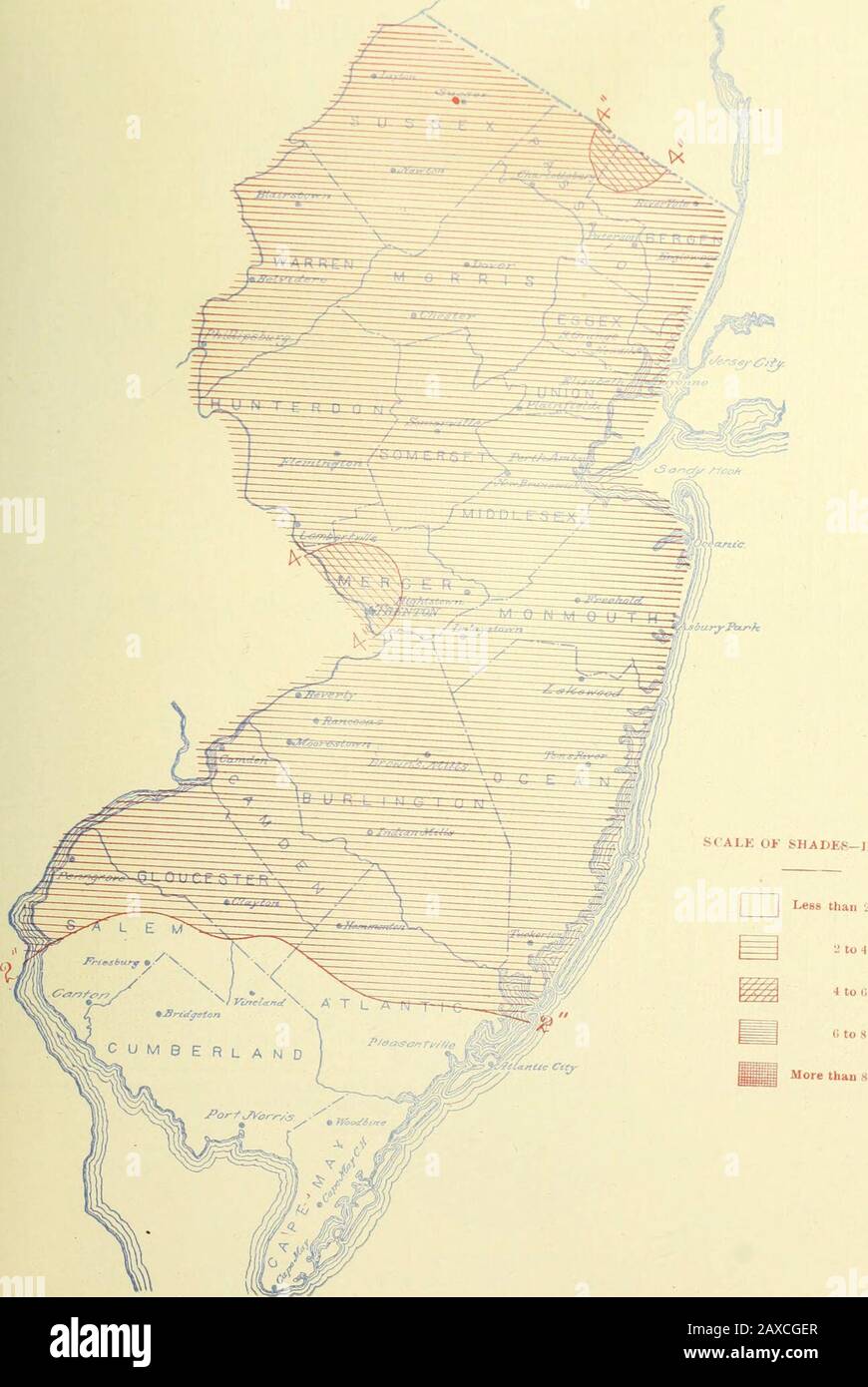 Climatological data, New Jersey . .^-ec;^5ci«-CSc:? E- o Totdl IMoiitliiy Pretlpitcitlori, IVI.irdi 190«.. SCALE OF SHAIi&S—Ihf Hj,gr, 24 CLIMATOLOGICAL REPORT: NEW JERSEY SECTION. March, 1908 TOTAL PRECIPITATION FOR MARCH, 1908. Day of month. Stations. I. 2. 3- 4^ 5^ 6. 7- 8. 9^ ro. II. 12. I3^ 14. 15- i5. 17. 18. 19- 20. 21. 22. ^3- 24. 25• 26. 27. 28. 29. 30. 31. THE HIGHLANDS & KITTA-TINNY VALLEY. .20 .30 .20 .30 .08 •05 .20 l.IO .10 • 13 •30 .01 2.97 •15.14 •44.36 T. .52•33 .01 •32 .28 .12•17 .11 .18 T. .60.62 •74? 71 T. .09.11 .05.03 .08•03 .20.16 • 02T. 3-45 3-12 .... * •49 .09 •31 * . Stock Photo