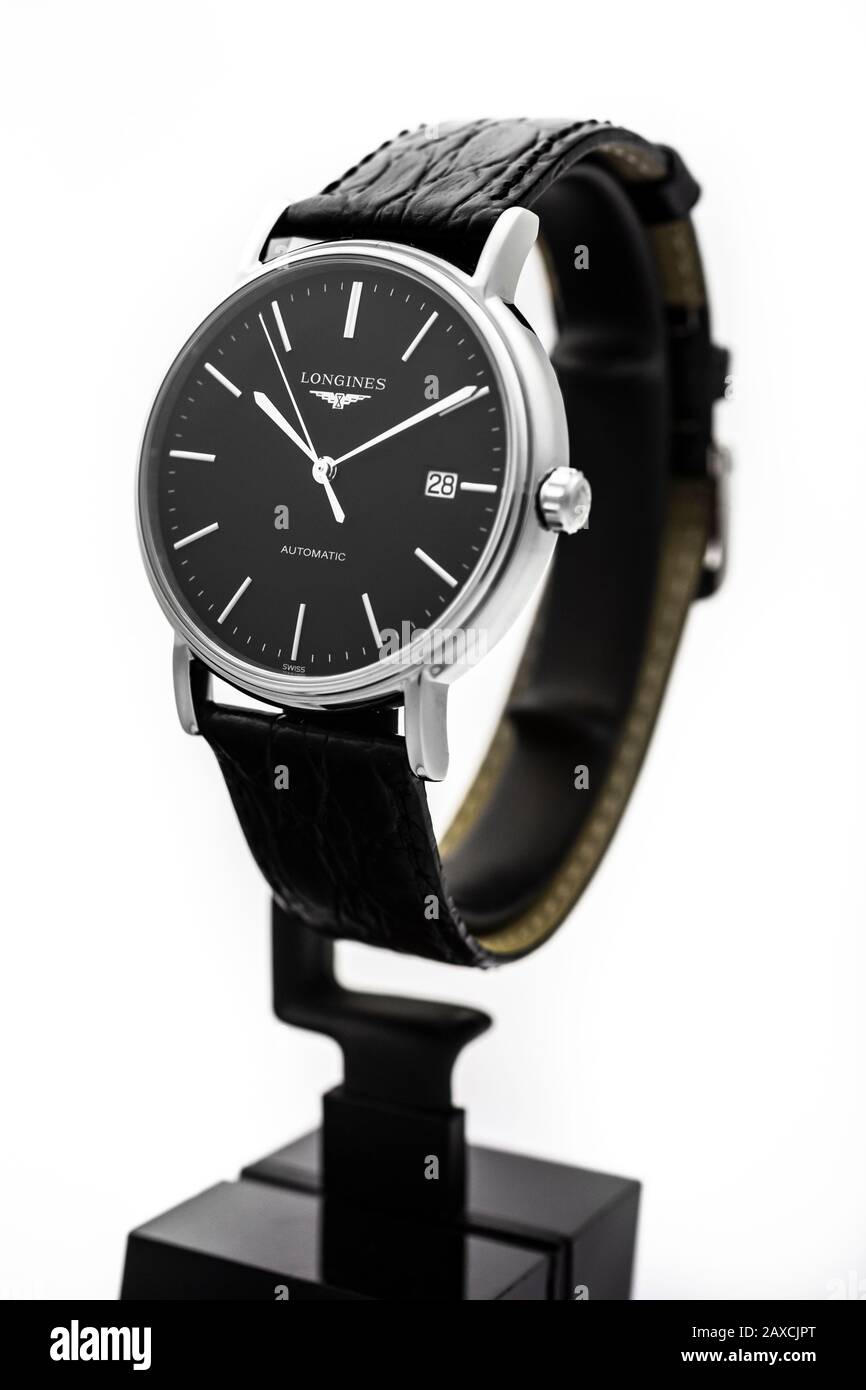 Longines black shop face