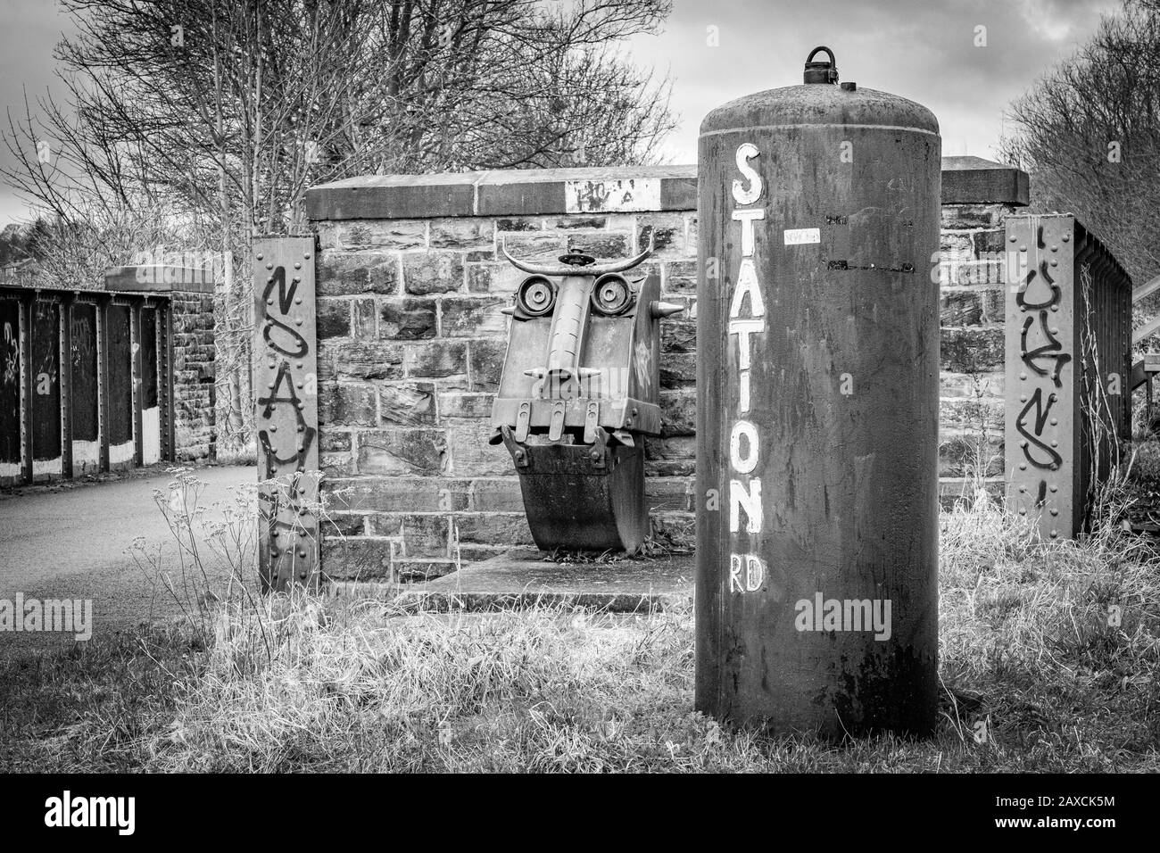 National cycle network sign Black and White Stock Photos & Images Alamy