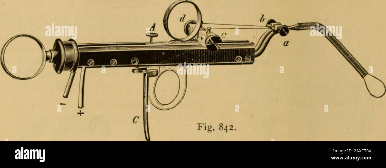 Catalogue Of Surgeons Instruments And Medical Applianceselectro Therapeutic Apparatussundries For The Surgery And Sick Room Medicine Chests Etc Rig 841 Universal Cautery Handle For Burners And Snares Fig 8 0 1 12 6 214