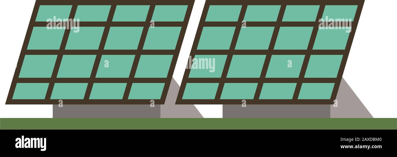 panel solar alternative energy icon Stock Vector Image & Art - Alamy