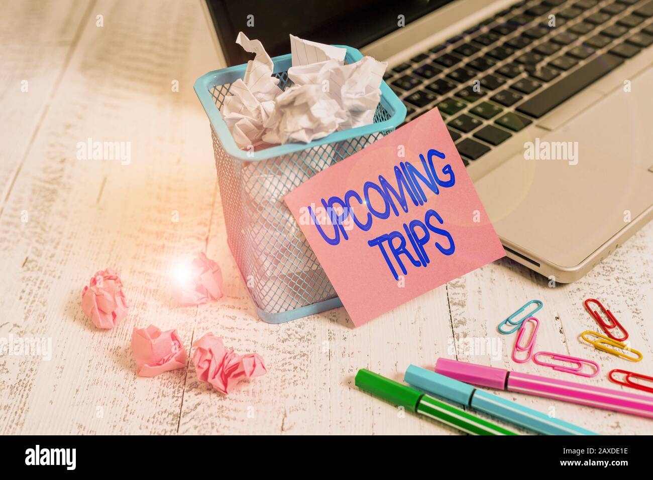 Word writing text Upcoming Events. Business photo showcasing a planned ...