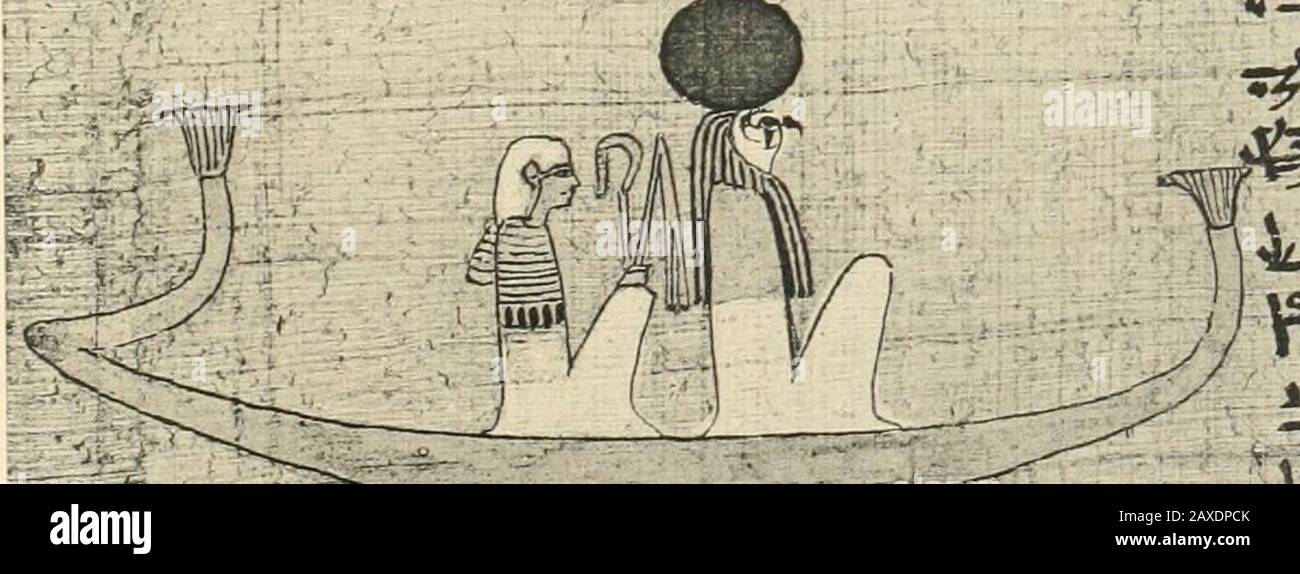 Papyrus funéraires de la XXIe dynastie . mf!i£mmmmmmêmm^^m^ ?-? P^^^ ë3L. 1 cil. 107. (i CI.. 109. 7 8 y 10 11 12 la U 15 l(i 17 Ch.l02. IX 19 20 i i 22J 23 ] 1 25 -Q ? •! ? 26 Papyrus de Nesikhonsou. Pi.. XXI- XIV Stock Photo