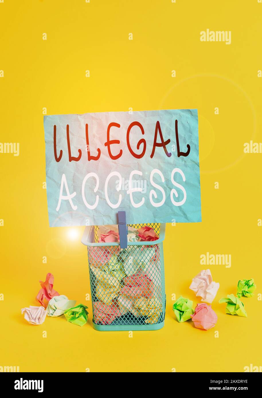Identity thief trash hires stock photography and images Alamy