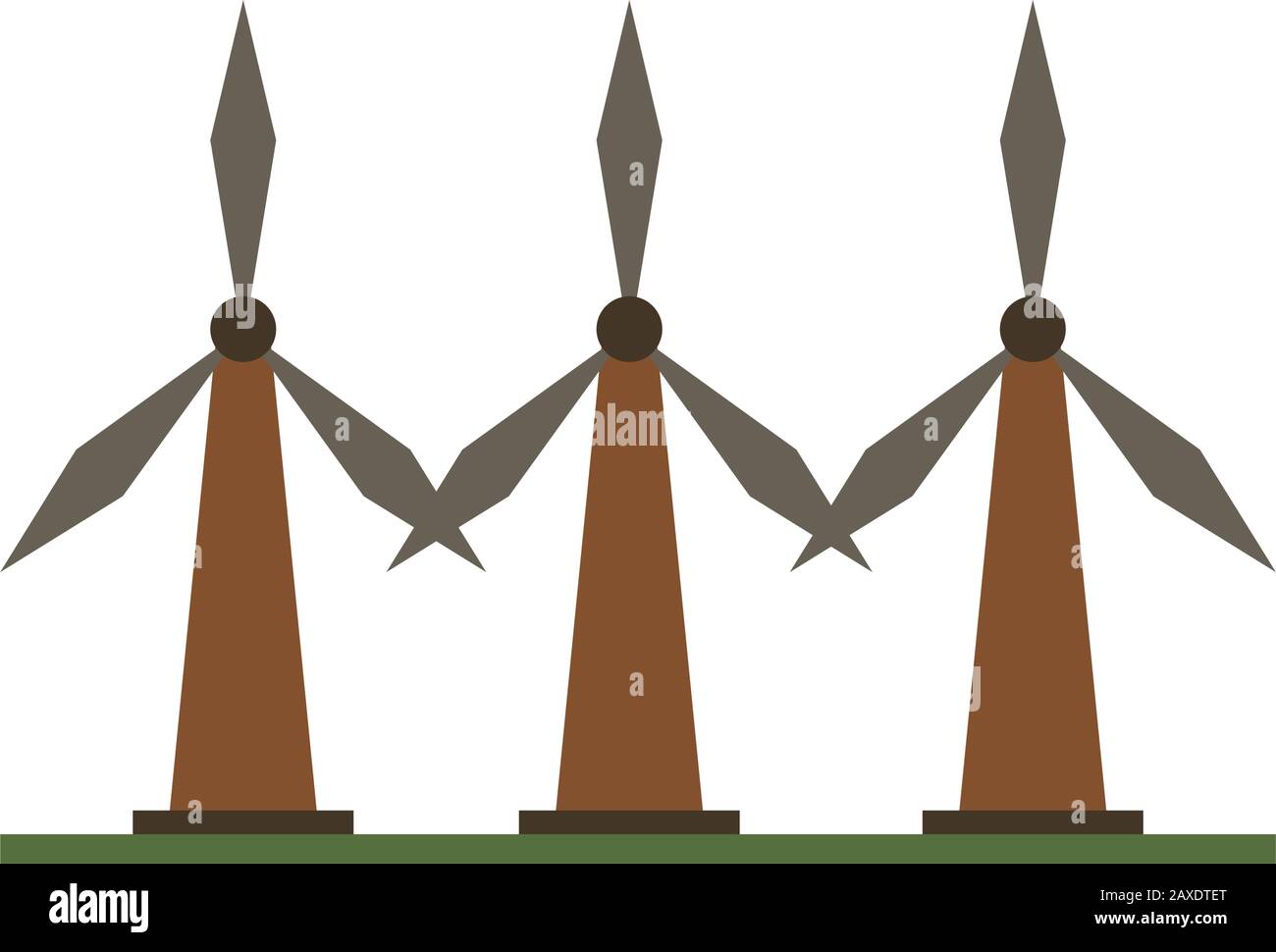 wind power turbine alternative energy Stock Vector Image & Art - Alamy