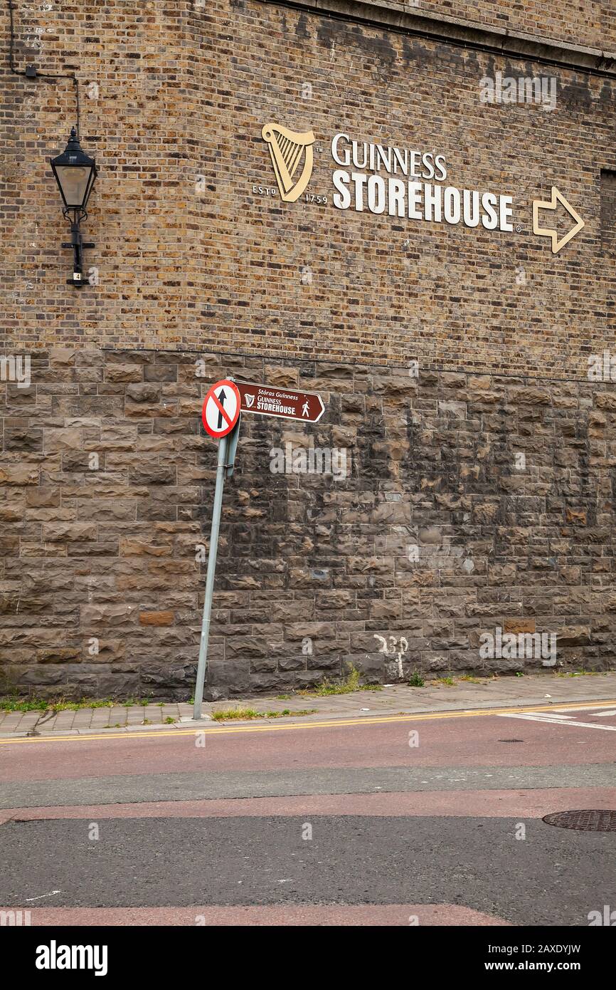 Guinness Storehouse, Dublin, Ireland Stock Photo