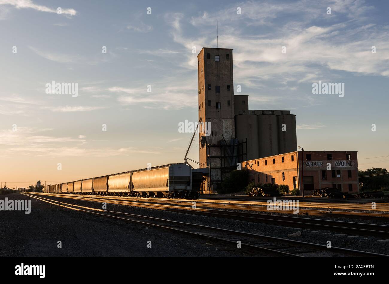 Grain elevator texas hires stock photography and images Alamy