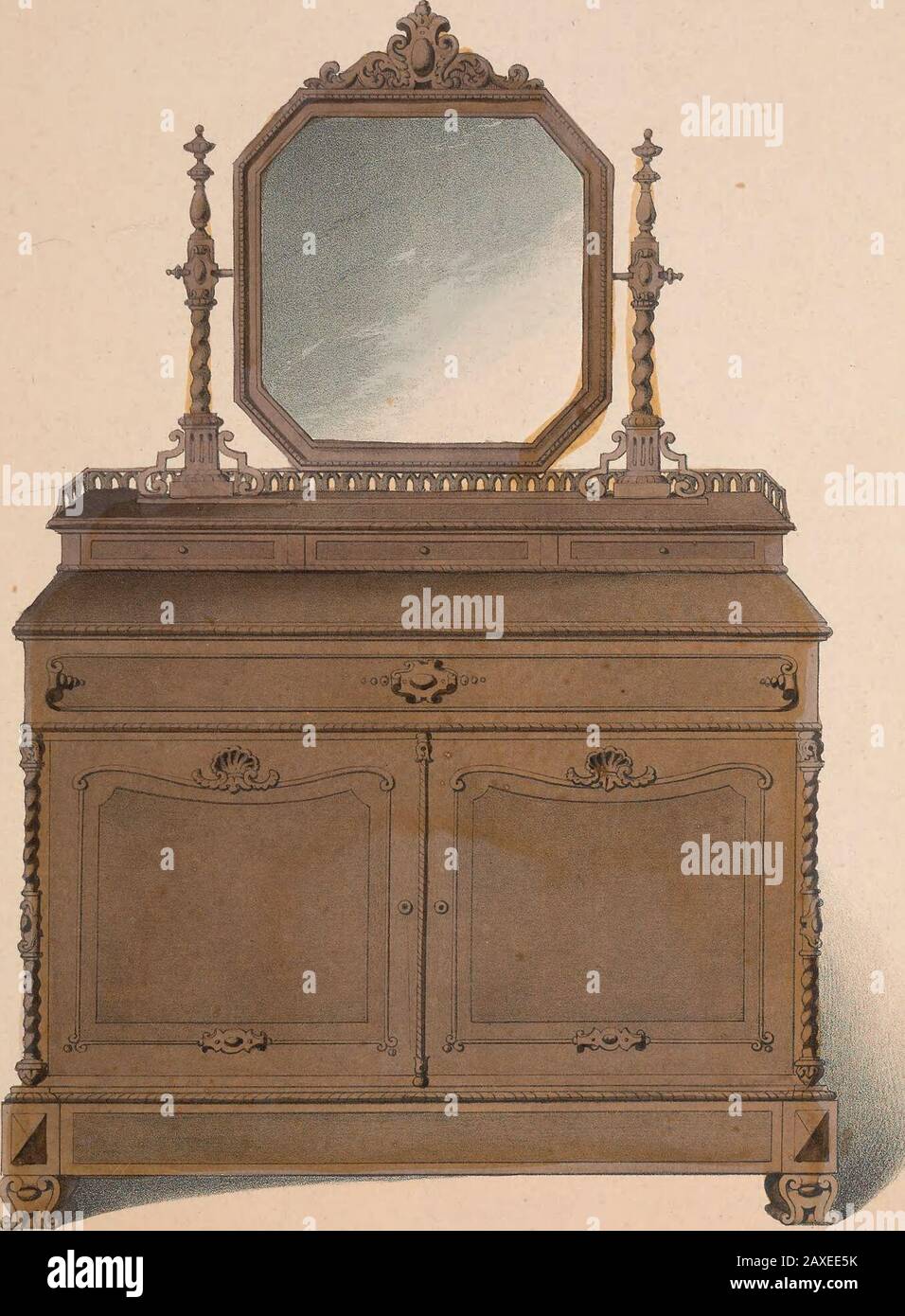 Le Garde Meuble Ni Gt O Zlif Ais Ojf Ilie Jlm Mm M Mm V Moderne Jv Js6 D Guilmard Del A Cuvillicr Lilli Y Wa Mzz A O Stock Photo Alamy