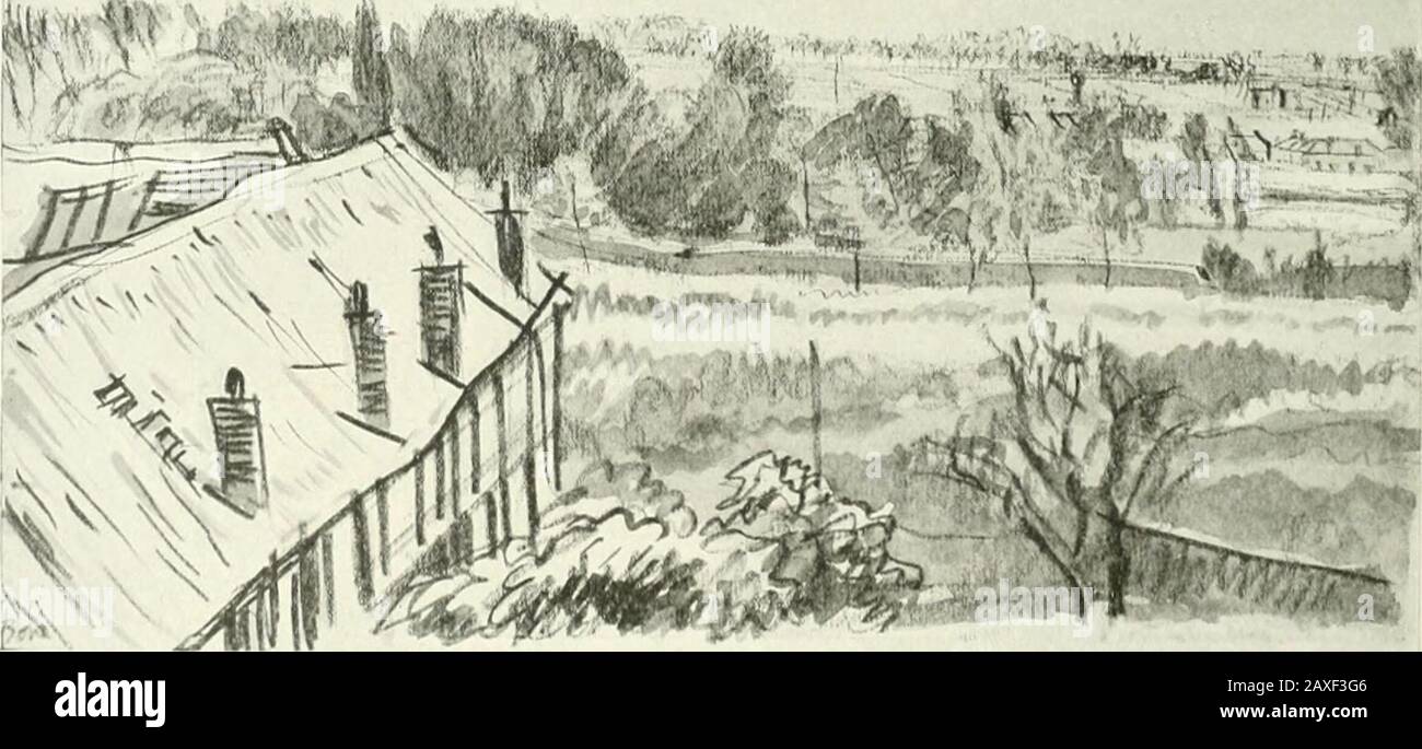 International Studio Le Most Perfectly The Figures Not Only Com Pletely Express Movement Look At The Group Ofgalloping Horsemen In Mid Distance But The Longsweeping Line Of The Far Off Troops Also Emphasisesthe Dip