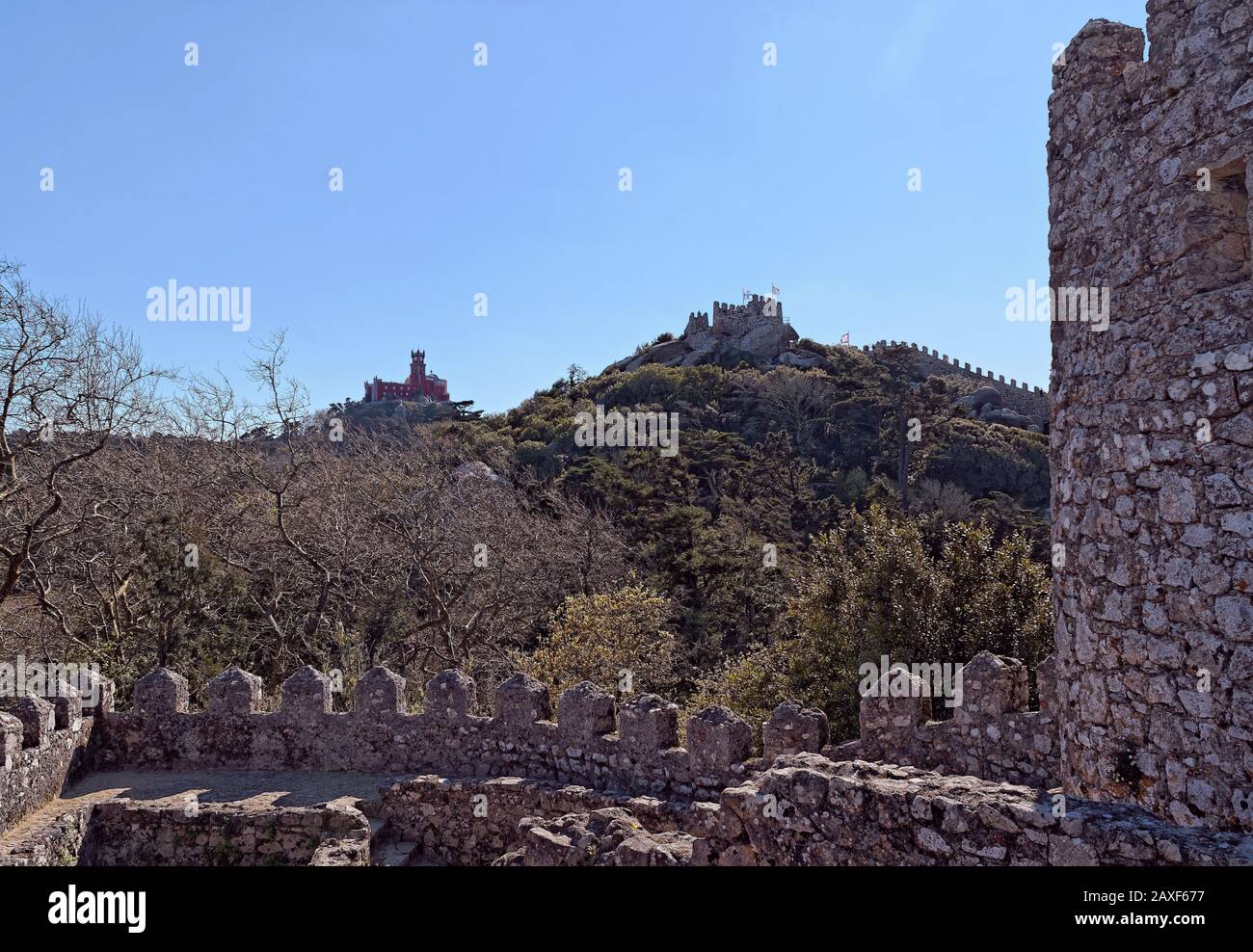 Sintra-Cascais Natural Park in Colares, Portugal Stock Photo - Alamy