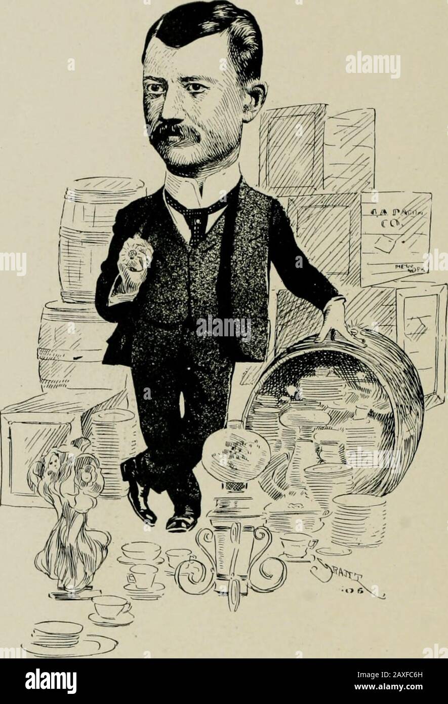 'As we see 'em,' a volume of cartoons and caricatures of Los Angeles citizens . Z. L. PARMELEK,President Z. I„ Parmelec Co.. C. A, PARMEI.EE,Vice President Parmelec-Dohrman Co. Stock Photo