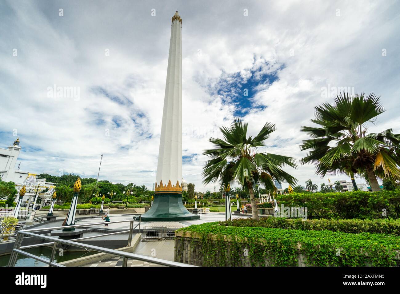 Heroes Monument and Museum in Surabaya, East Java, Indonesia Stock ...