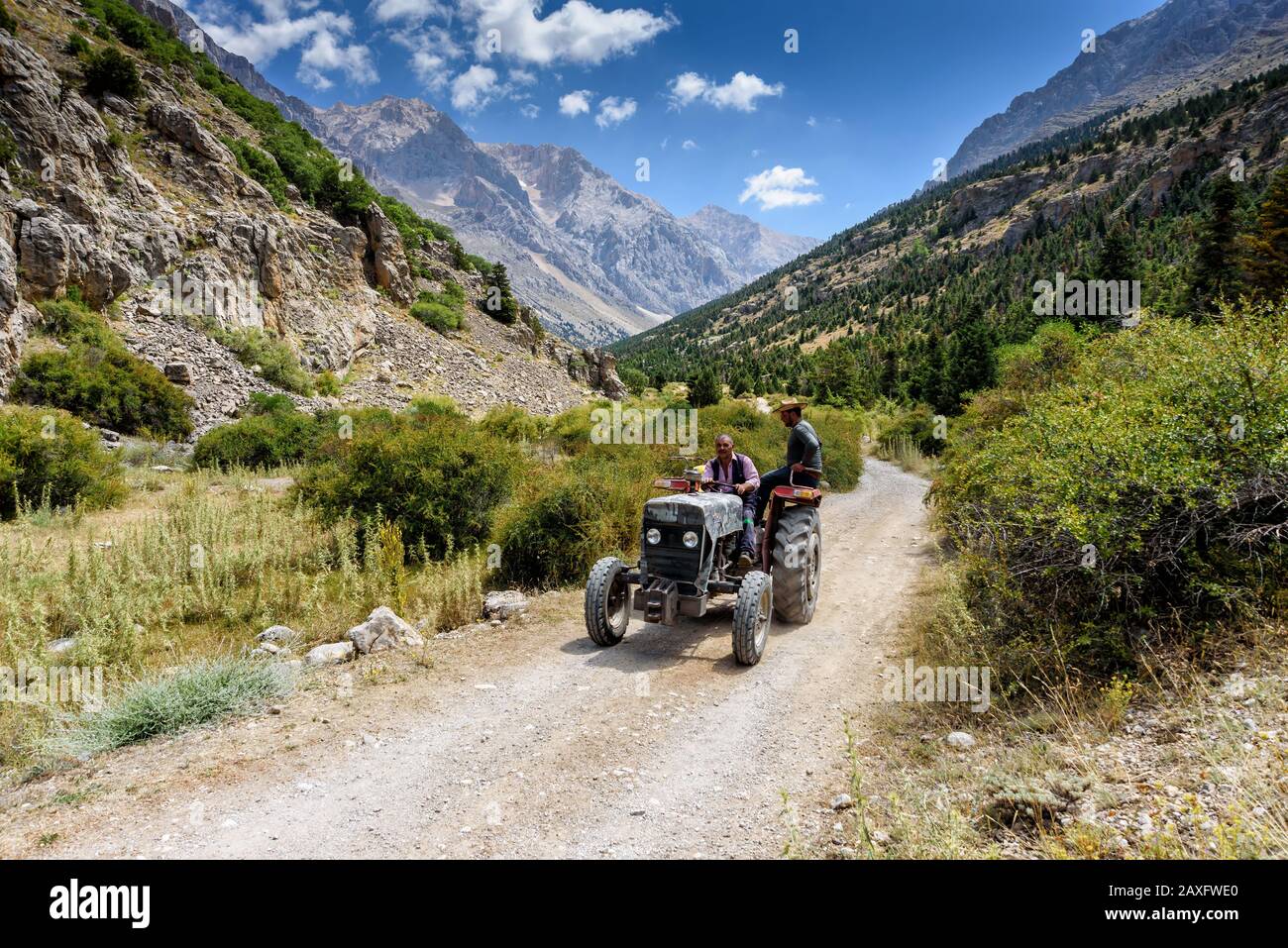 Turkey tractor hi-res stock photography and images - Alamy