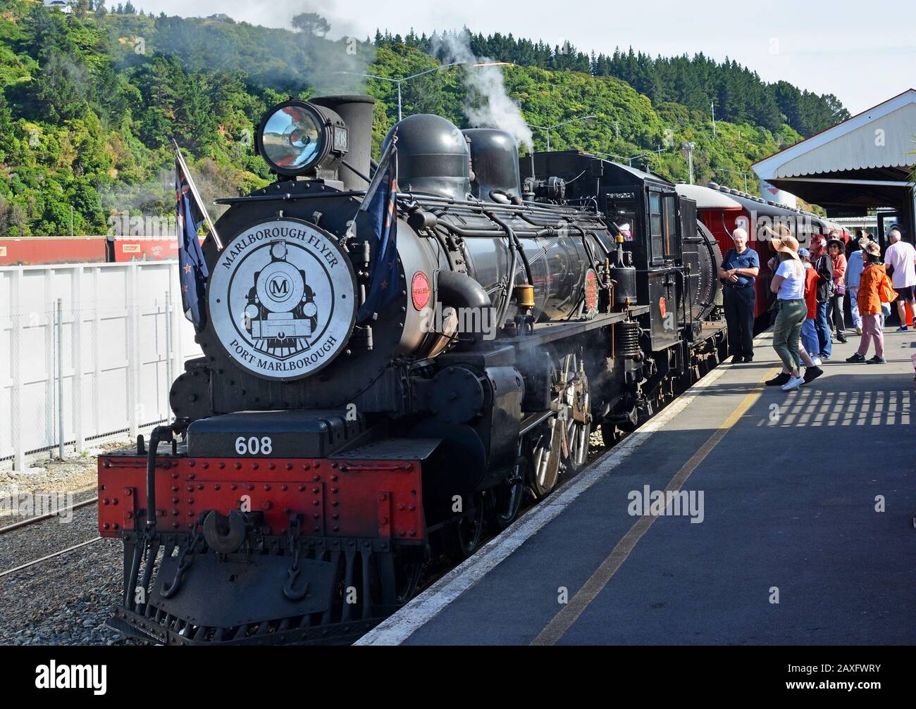 Steam train new zealand hires stock photography and images Alamy