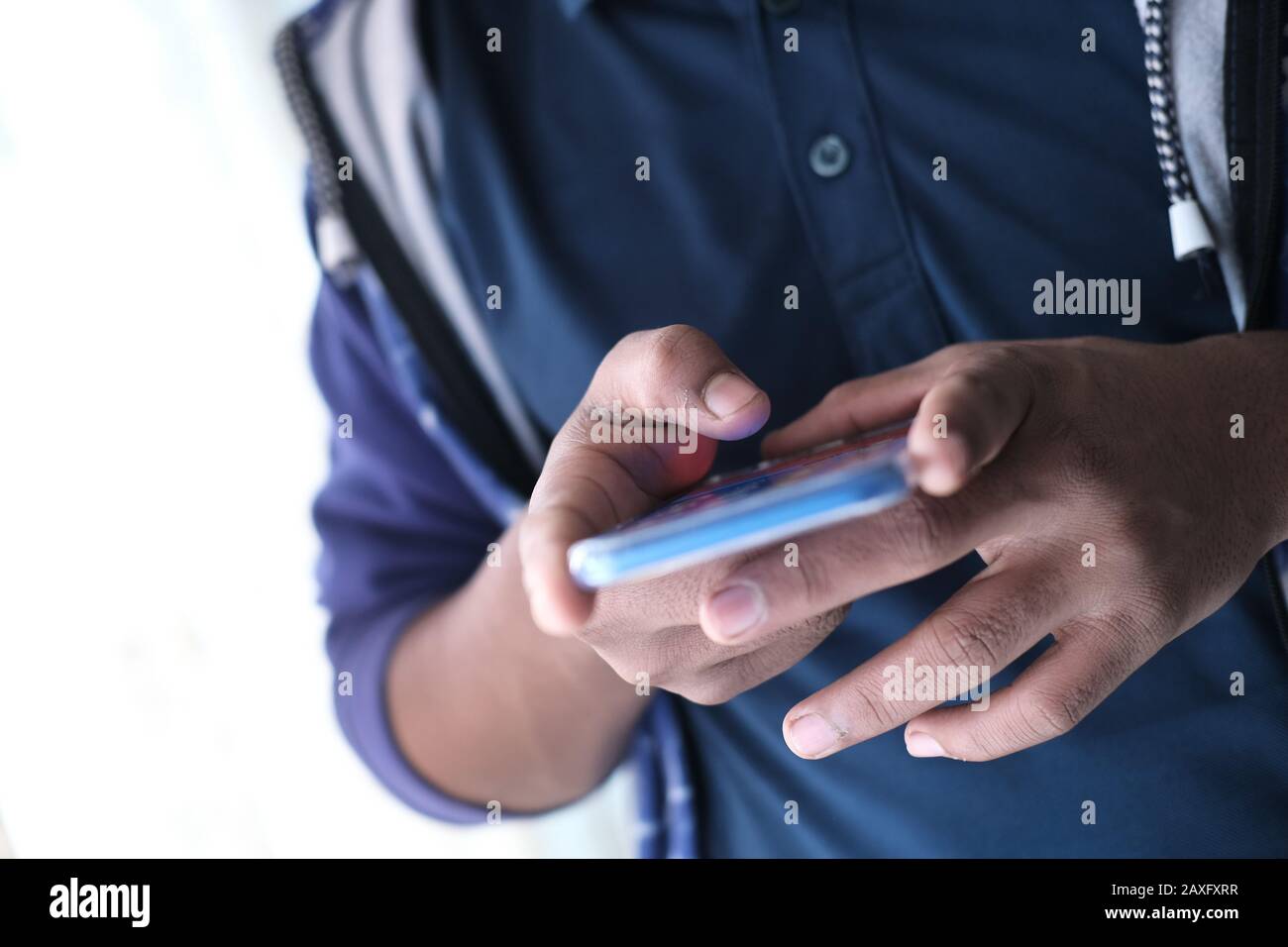 Young man gaming home using hi-res stock photography and images - Alamy