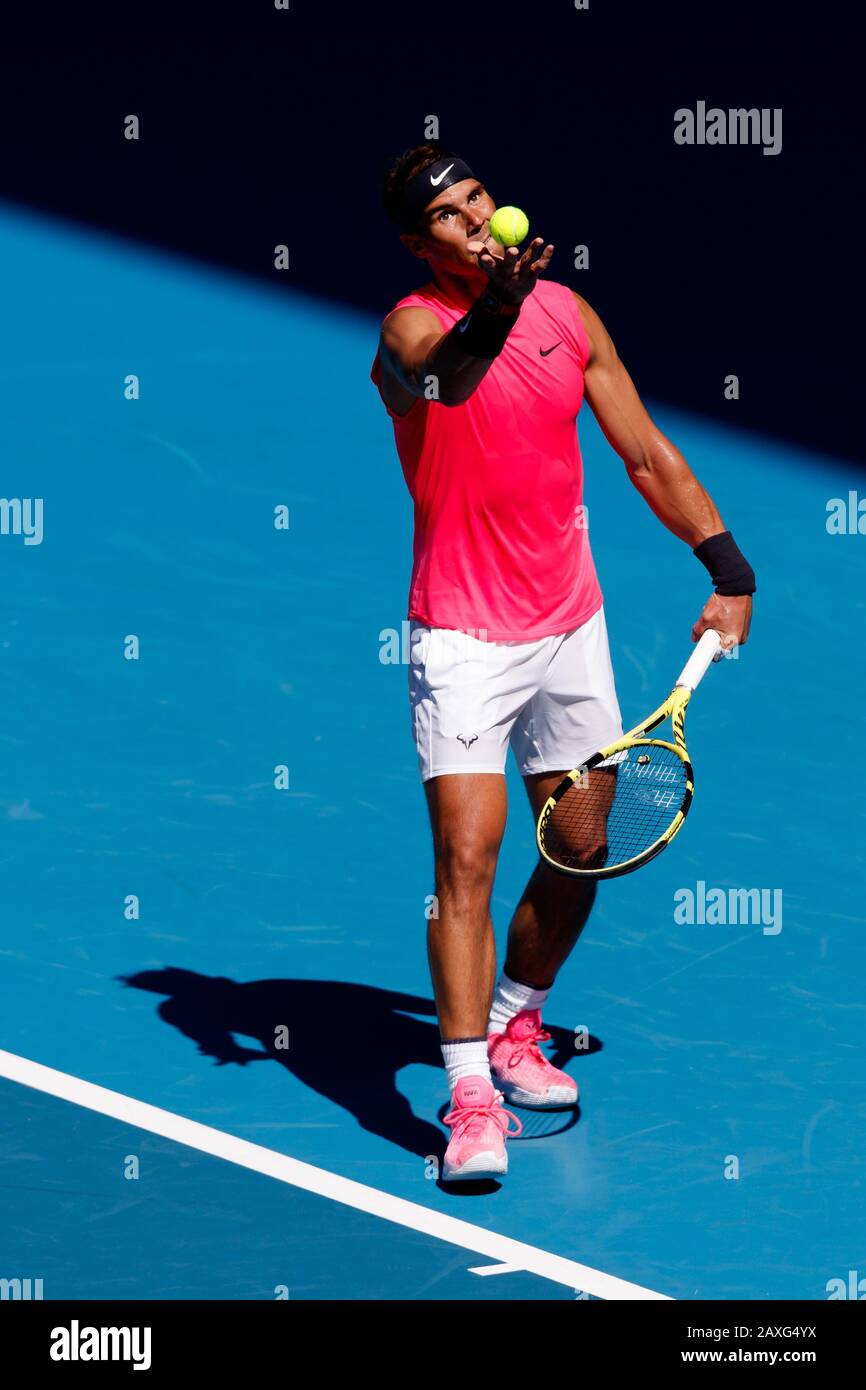 RAFAEL NADAL (ESP) during the 2020 Australian Open Stock Photo - Alamy