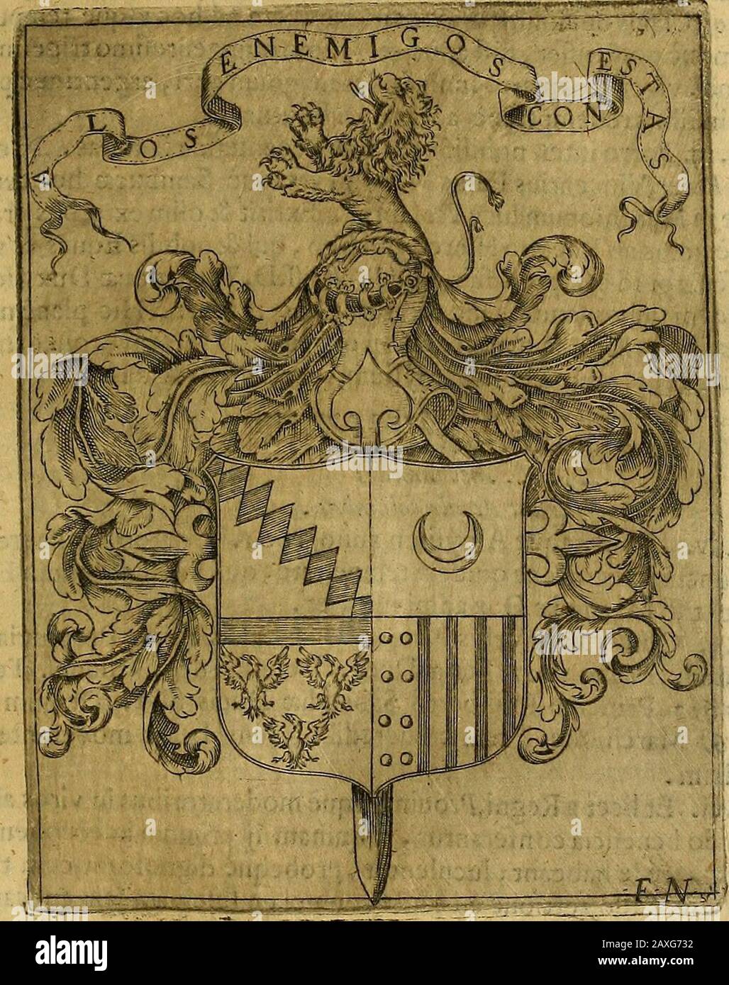 DFrancisci Baronii ac Manfredis De maiestate Panormitana libri IV . grafsate 1624.Vrbis PrajfeCtus a Sereniis. Principe Phihberto Ducis Allobrogum fiiio defignatus.fdaud rninus inhoc obeundo munere prudentern, quam piu fe prabuit. imamplu-rium fubleuata paupertas confitetur. ifque Principib.us omnibusPanormuincolloquiueuocatis i627.RegniDeputaitts. rToret nuc,optimaq; prole glonatur.Inter ceterosfemper fingularis arridii virtus Hieronymi tertio, Francifci quinto loca^eniu quafi iuirrc eiu.xit (ceteri. n. primo aetatis flore decdfemnt) ij .n. curam omnem ,ftudiumq;adea,que. faciuot adfamilie g! Stock Photo