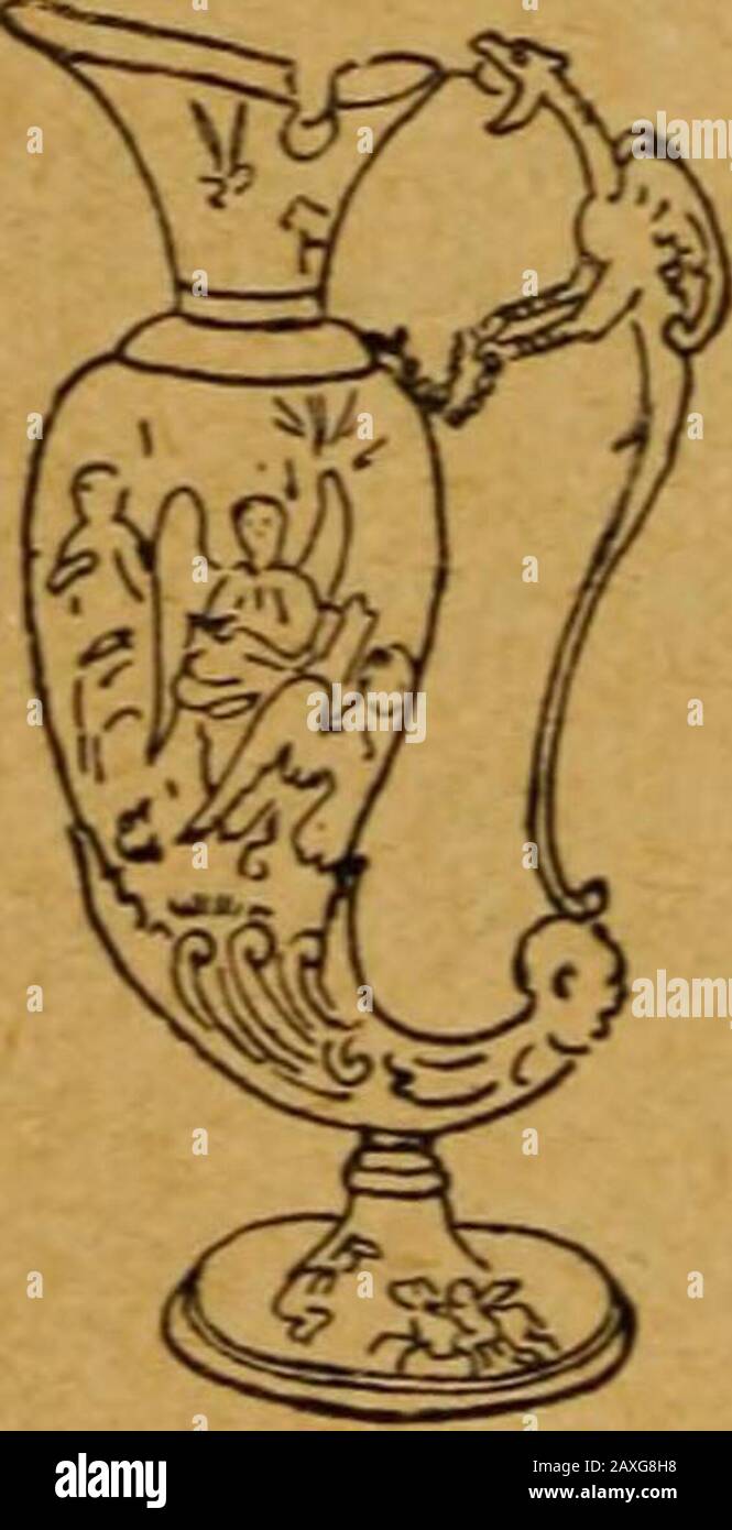 Catalogue of the collections of the American Art Association to be absolutely sold by auction to settle the estate of the late RAustin Robertson; part first . inches. 2fr71 Pair of Candlesticks. Agate, with ormolumountings. Louis XVI. design, exquisitelychased and finished, with vase-like top showinga frieze of figures in strong relief carefullymodeled. 18th century. Height, 7J inches. 2672 Pair of Candlestieks. Ormolu bronzemounting, upon white Carrara marble. Threecaryatides. Style of First Empire. Height, 8iinches.. 266< Stock Photo