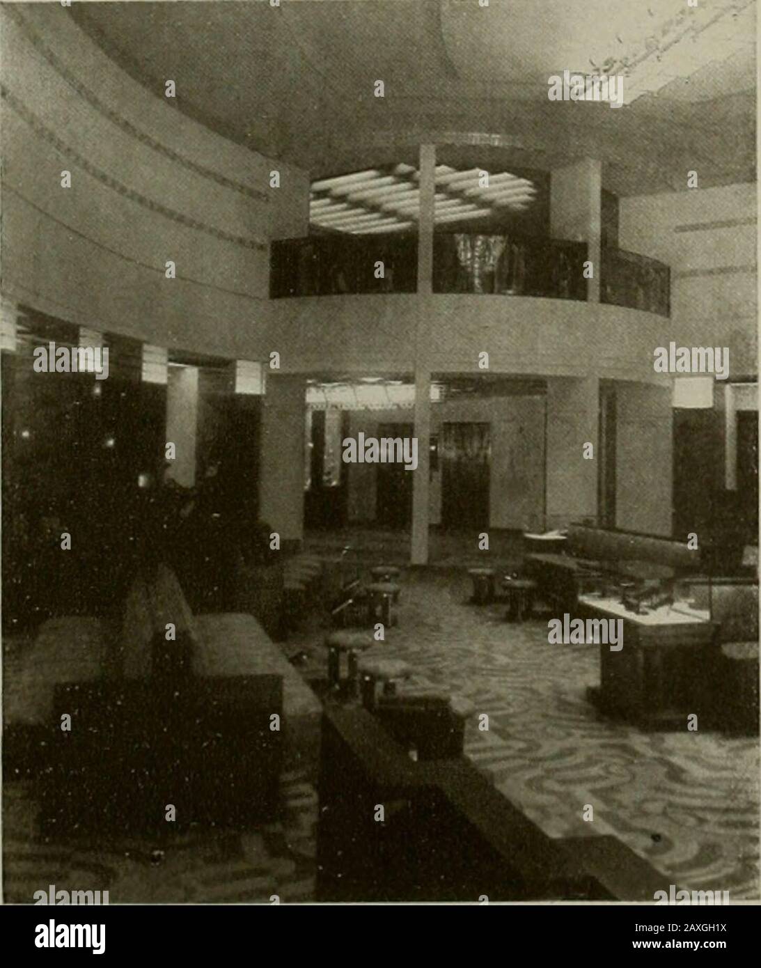 Architect and engineer . ENTRANCE LOBBY TO SOMMER & KAUFMANN BUILDING