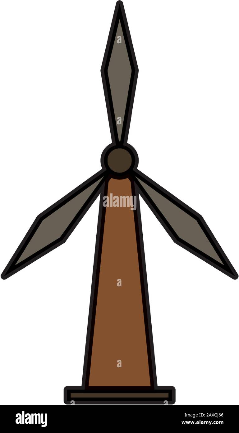 wind power turbine alternative energy Stock Vector Image & Art - Alamy
