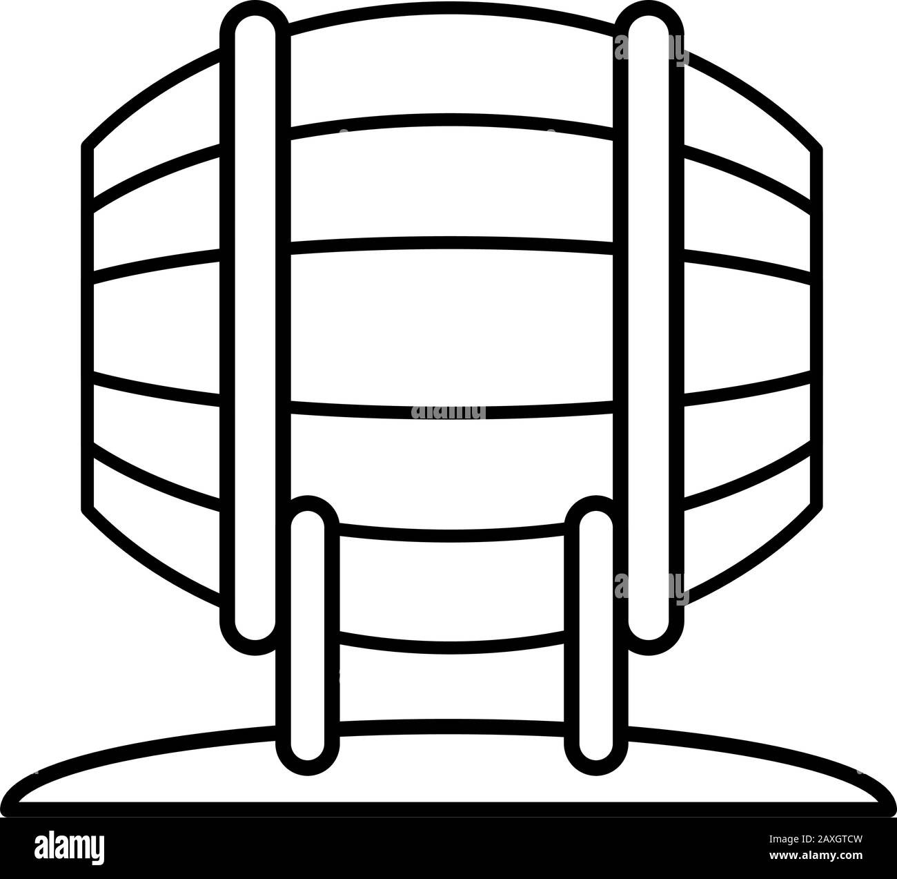 wine barrel drink isolated icon Stock Vector Image & Art - Alamy