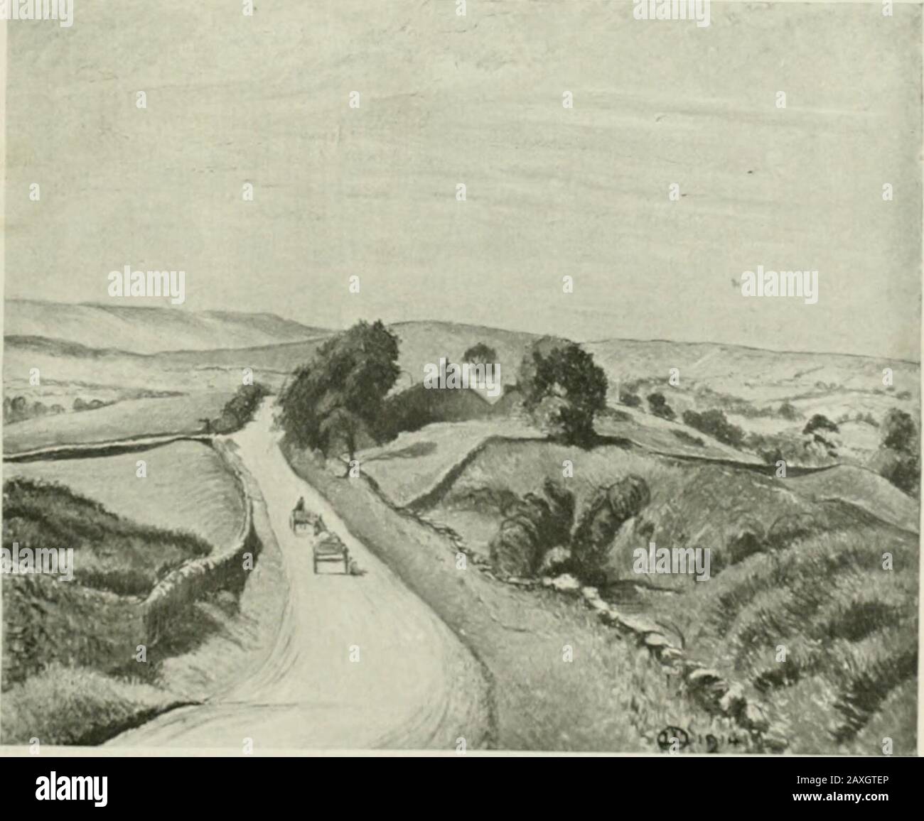 International studio . reet of J.ondon with asinteresting character and with as profound signifi- cance as under the limpidity of a Venetian sky orin the mystery of an Alpine gorge. It is all amatter of relationship. With the original group of French ImpressionistsLucien Pissarro was intimately connected. Hisfather, Camille Pissarro, was the most subtle andmost sensitive artist of the group. His delicateperception and extjuisite feeling have not inherentin them the power of attracting attention on thewalls of exhibitions, which are places, at best, forthe display of violence. So his work, by r Stock Photo