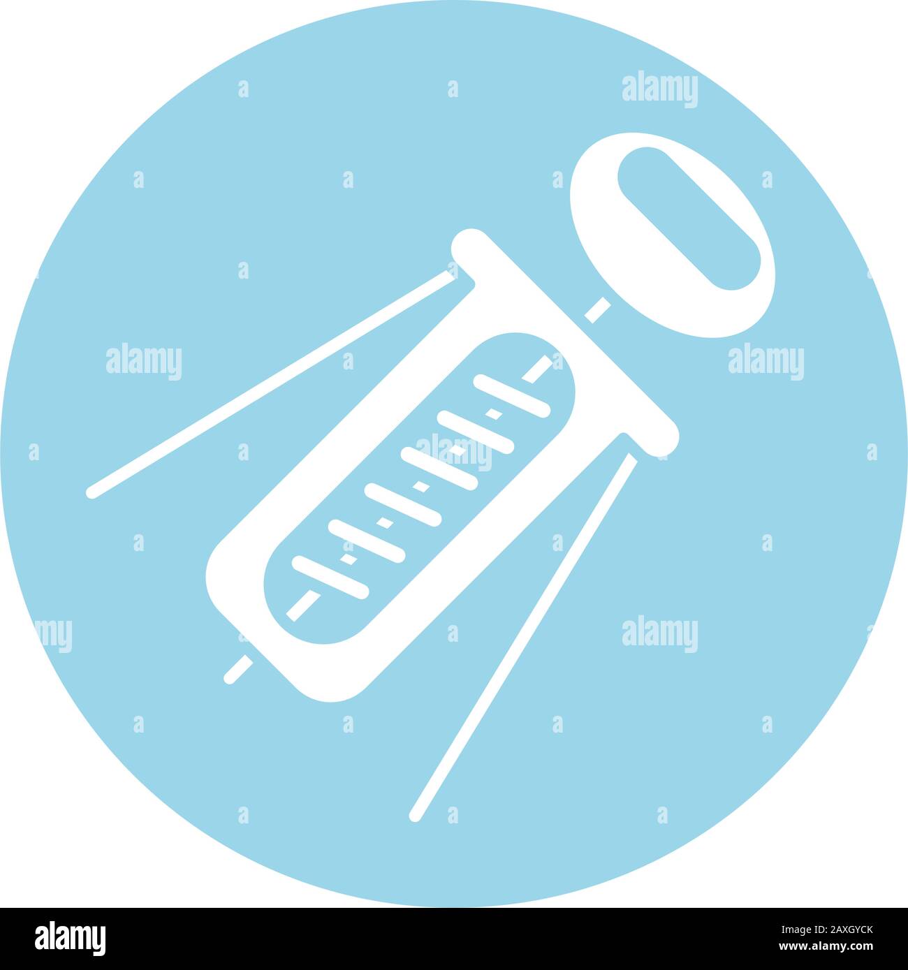 wine corkscrew tool isolated icon Stock Vector Image & Art - Alamy
